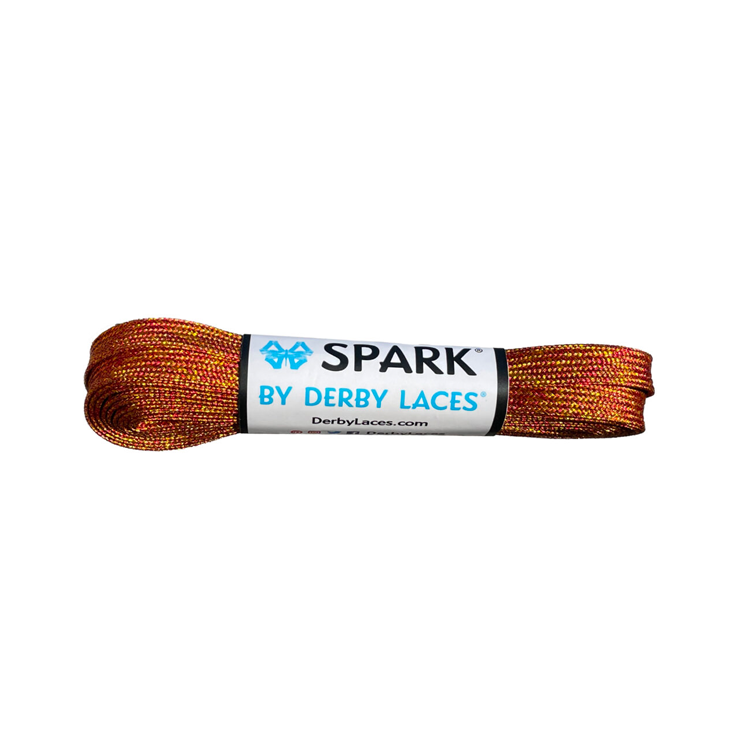 SPARK METALLIC LACES - Shiny Fashion Shoe Laces for Sneakers & Boots | Perfect for Parties, Weddings & Special Occasions