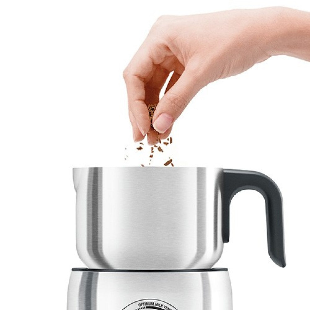 Breville The Milk Cafe Milk Frother - Electric Milk Steamer & Frother for Lattes, Cappuccinos & Hot Chocolate - Perfect for Home & Coffee Shops