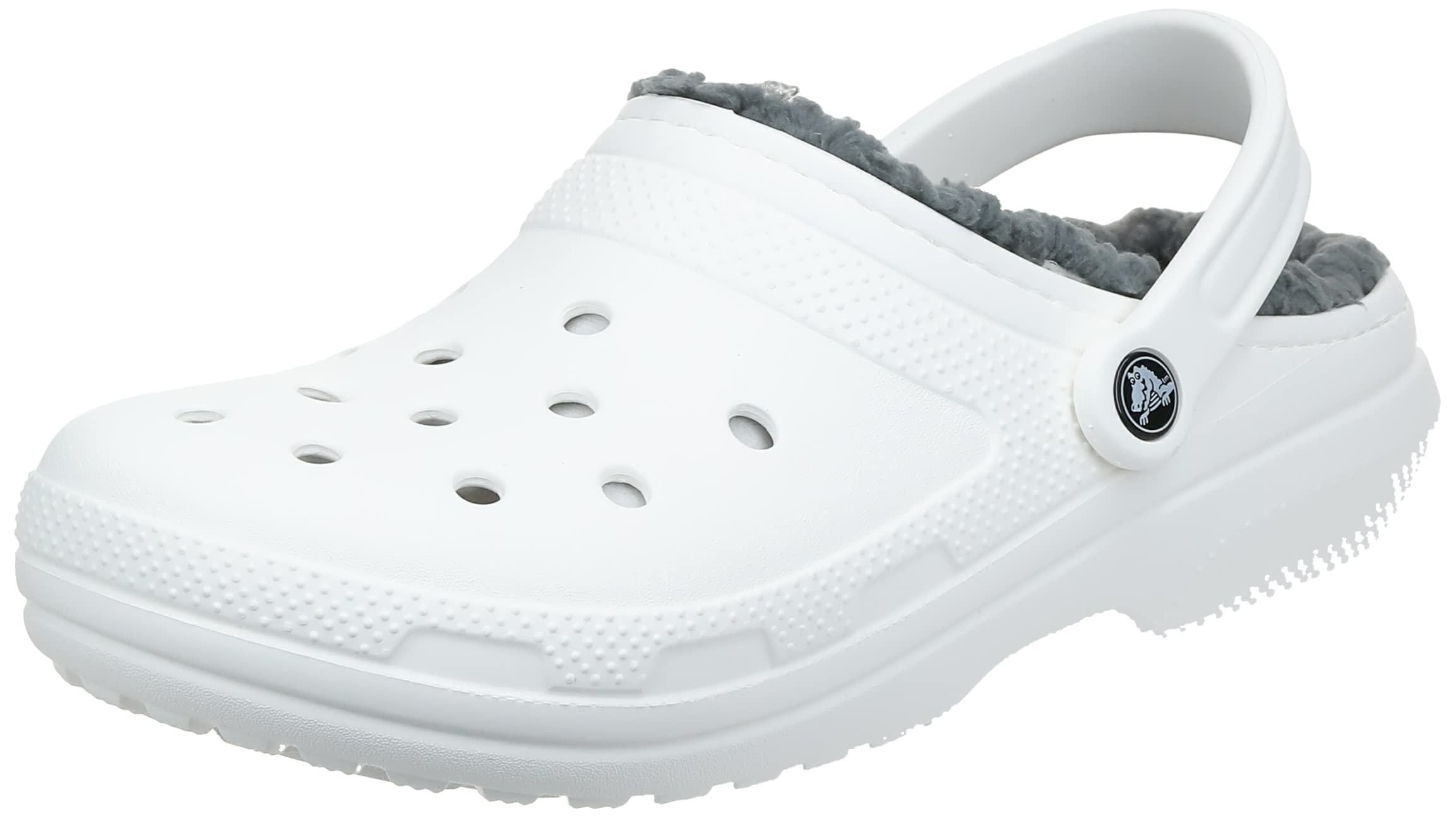 Crocs Unisex Classic Lined Clog - Fuzzy Winter Slippers for Men & Women | Cozy Indoor & Outdoor Comfort for Home, Office and Travel