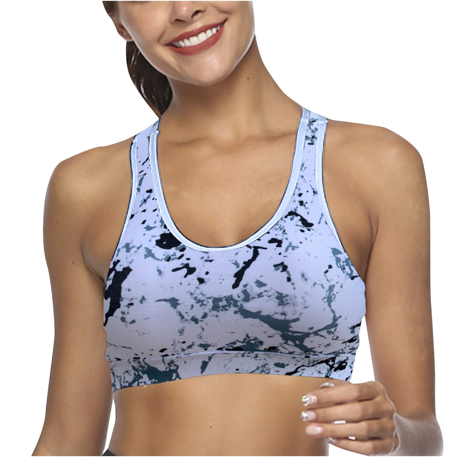 Seamless Yoga Tank Top for Women - Workout Fitness Shirt with Back Pocket - Breathable Sun T-Shirt for Yoga, Gym & Outdoor Activities