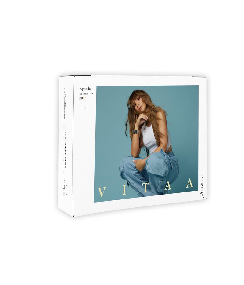 2025 Weekly Planner - Vitaa | Stylish & Functional Organizer for Work, School & Personal Goals | Perfect for Students, Professionals & Busy Moms
