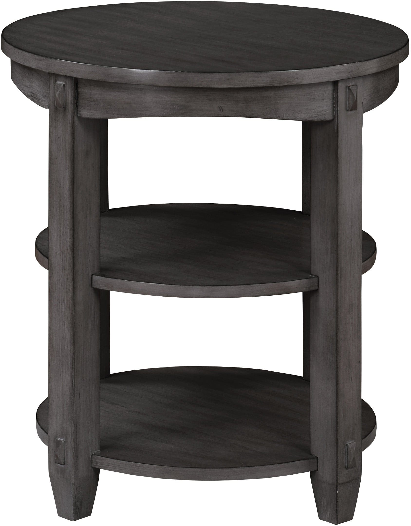 Office Star Lane End Table [LN3620] - Modern Side Table for Living Room, Bedroom, or Office - Compact Nightstand with Sturdy Metal Frame & Wooden Top