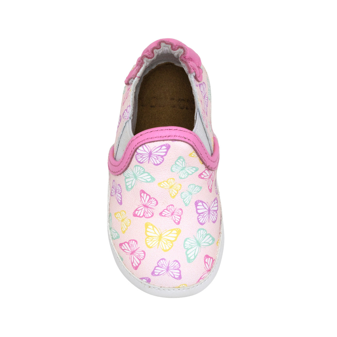 Robeez Fly Away With Me Soft Sole Baby Shoes - Comfortable First Walkers for Infants & Toddlers - Perfect for Indoor Play, Outdoor Adventures & Special Occasions