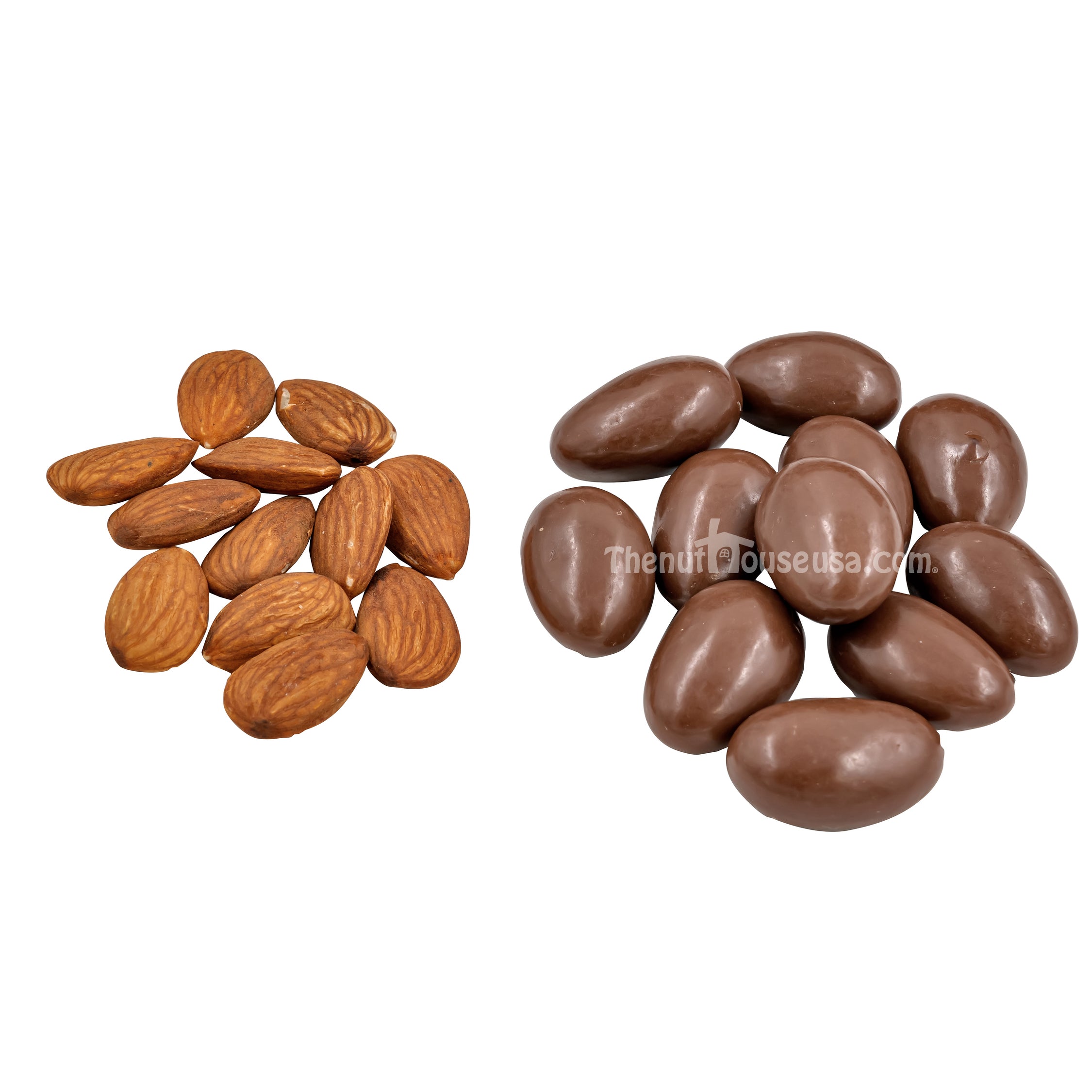 Premium Dark Chocolate Covered Almonds - Crunchy & Delicious Snack for Gifts, Parties & Healthy Desserts