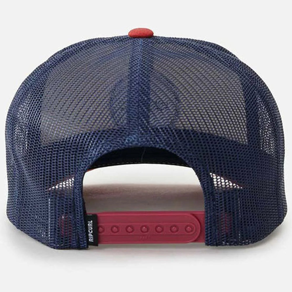 Rip Curl Men's Routine Curve Trucker Cap - Stylish Adjustable Baseball Hat for Outdoor Sports, Surfing & Casual Wear