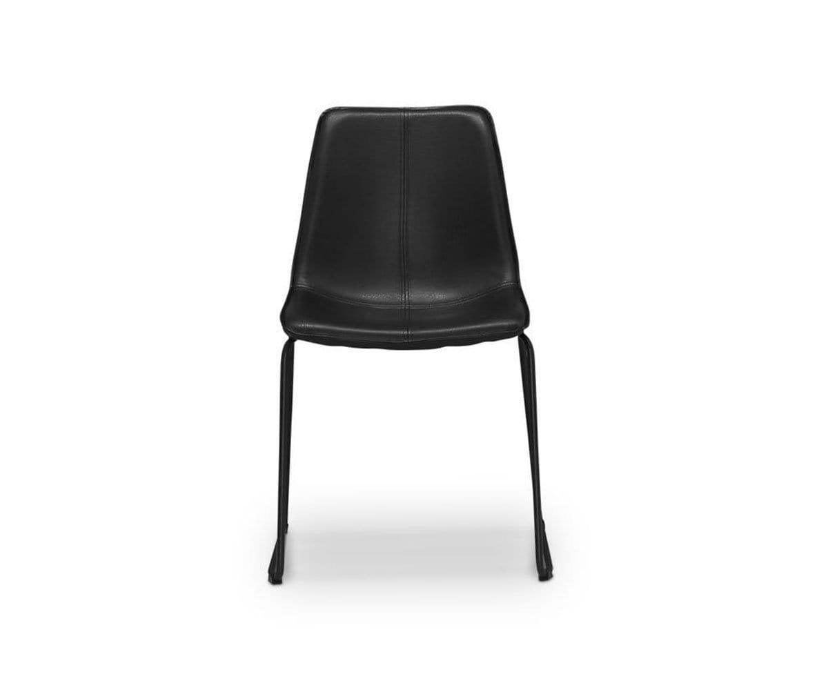 Oken Dining Chair - Modern Wooden Dining Chair with Upholstered Seat - Perfect for Kitchen, Dining Room, and Home Office