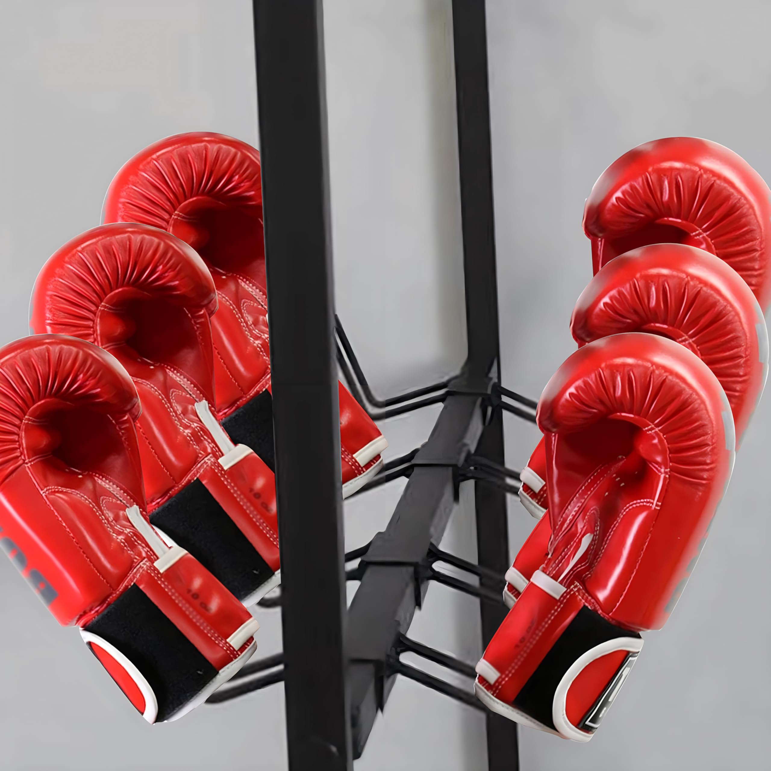 20-Pair Wall Mount Boxing Glove Storage Rack & Dryer - Heavy Duty Organizer for Boxing Gloves, MMA Gear & Sports Equipment - Perfect for Gym, Garage & Home Training Areas