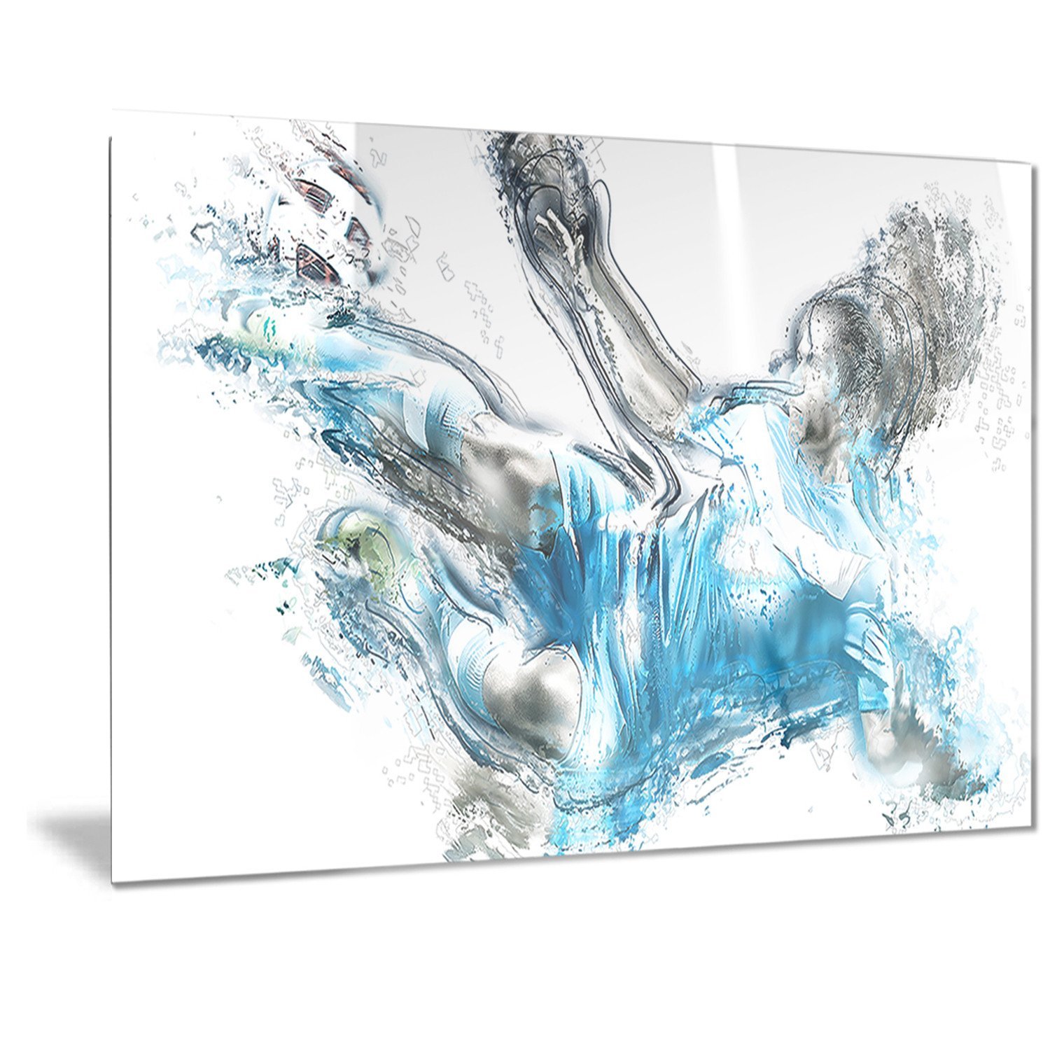 Designart Metal Wall Art Decor - Modern Handcrafted Metal Wall Sculpture for Living Room, Bedroom & Office - Unique Home & Interior Design Accent Piece