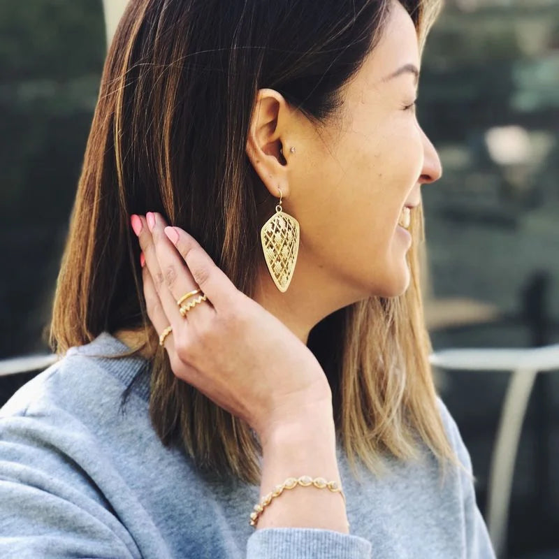 Elegant Silver Chelsea Drop Earrings for Women - Perfect for Weddings, Parties & Everyday Wear