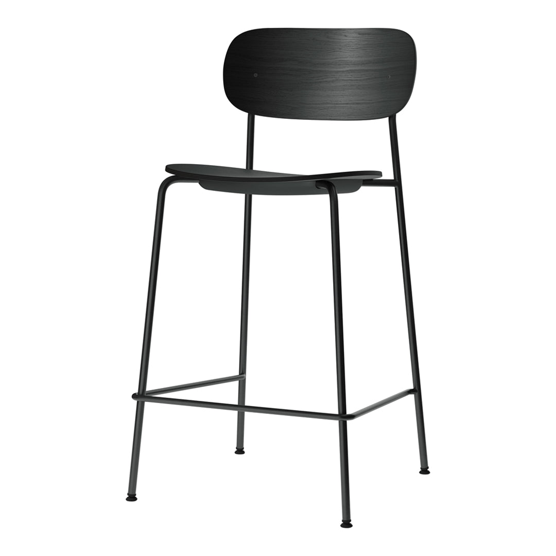 Modern Counter Stool with Backrest - Adjustable Height Bar Stools for Kitchen Island, Breakfast Nook & Home Decor - Comfortable Swivel Seat Counter Height Stools for Dining & Entertaining
