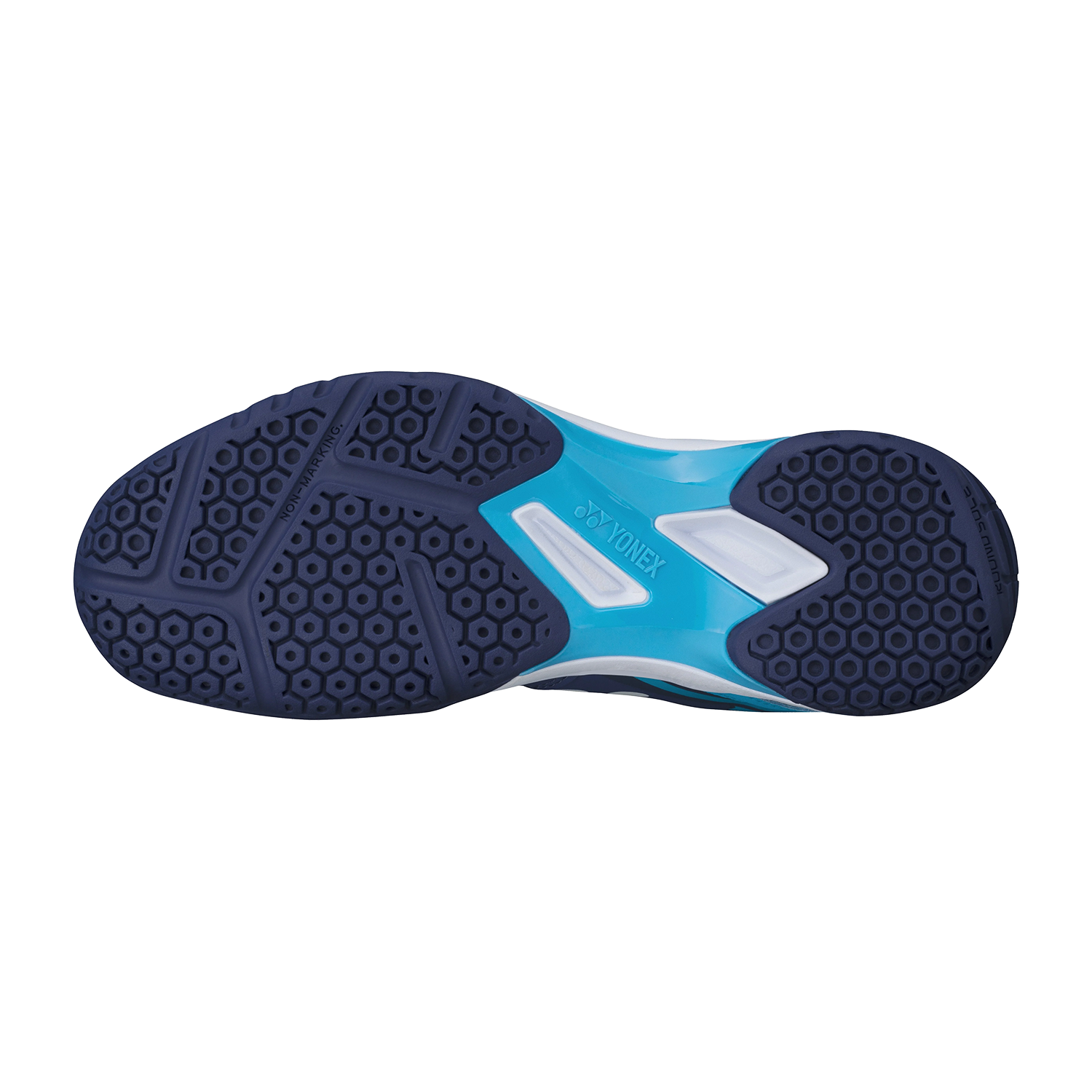 Yonex Power Cushion 65 X3 Unisex Badminton Shoes - Navy Blue | Lightweight & Shock Absorbing | Perfect for Indoor Court Sports & Badminton Training