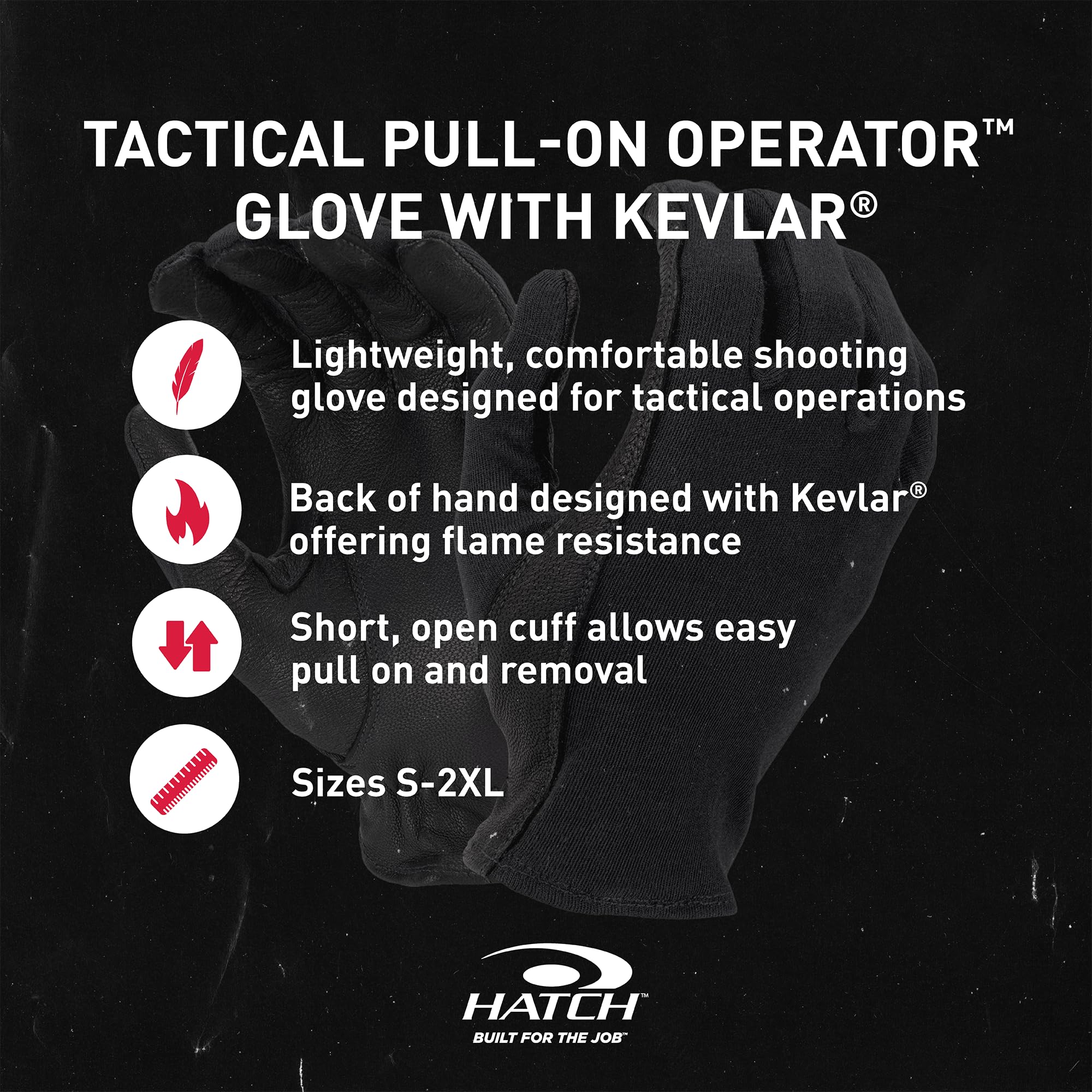 Tactical Shooting Gloves with Kevlar - Military Grade Protection for Outdoor Hunting, Airsoft & Range Training - Durable & Cut-Resistant Gloves for Men