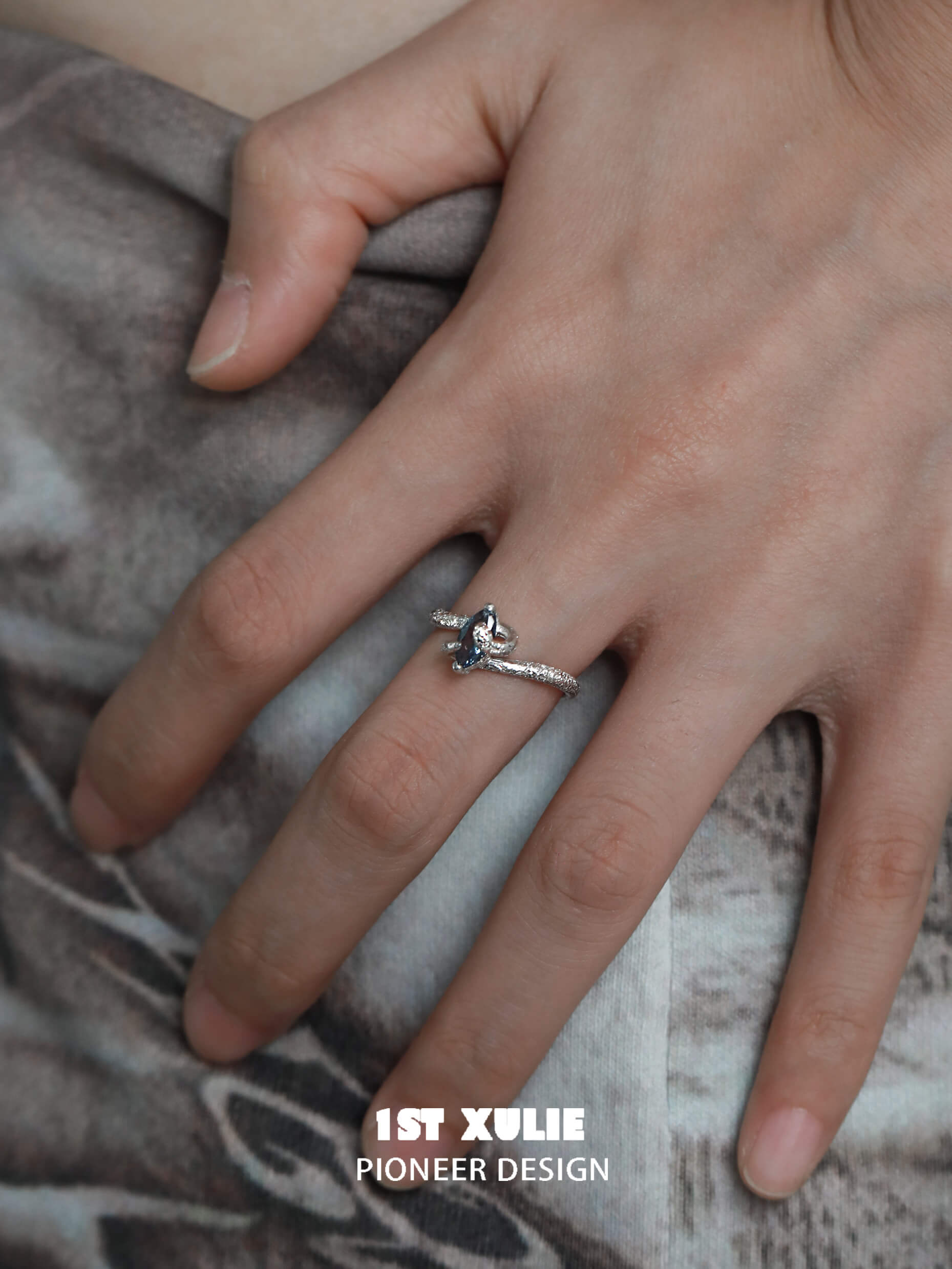 Frozen Serpent Girl S925 Sterling Silver Zircon Ring for Women - Elegant Snake Jewelry for Party, Date Night & Gothic Fashion Accessories