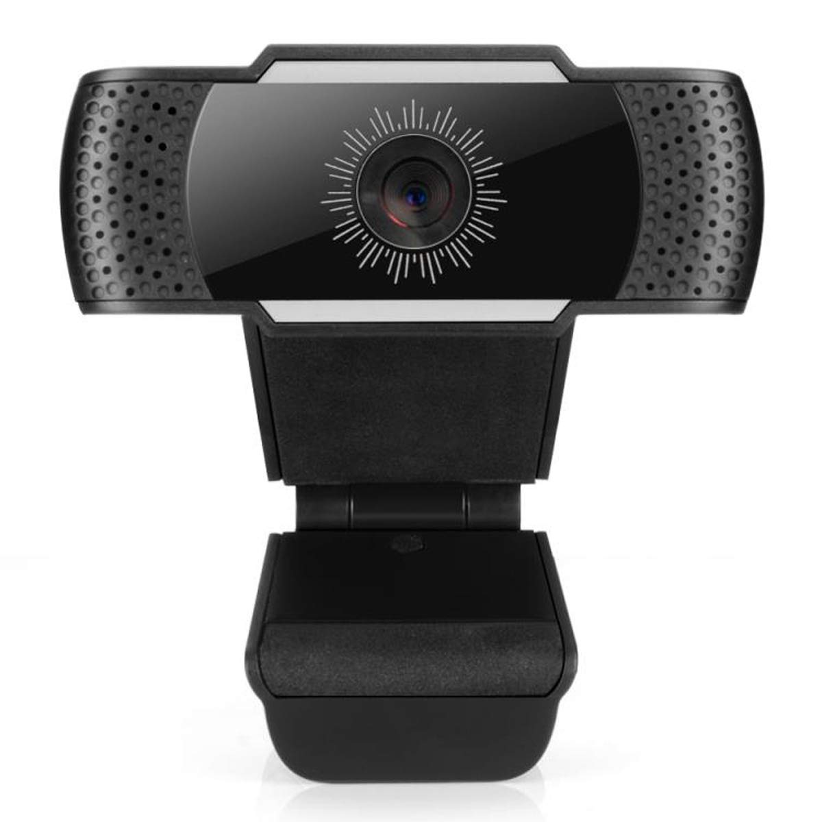 Borul HD 1080P Webcam with Built-in Microphone - External USB Computer Camera for Zoom Meetings, Skype, Video Conferencing & Online Classes - Perfect for Remote Work, Distance Learning & Streaming