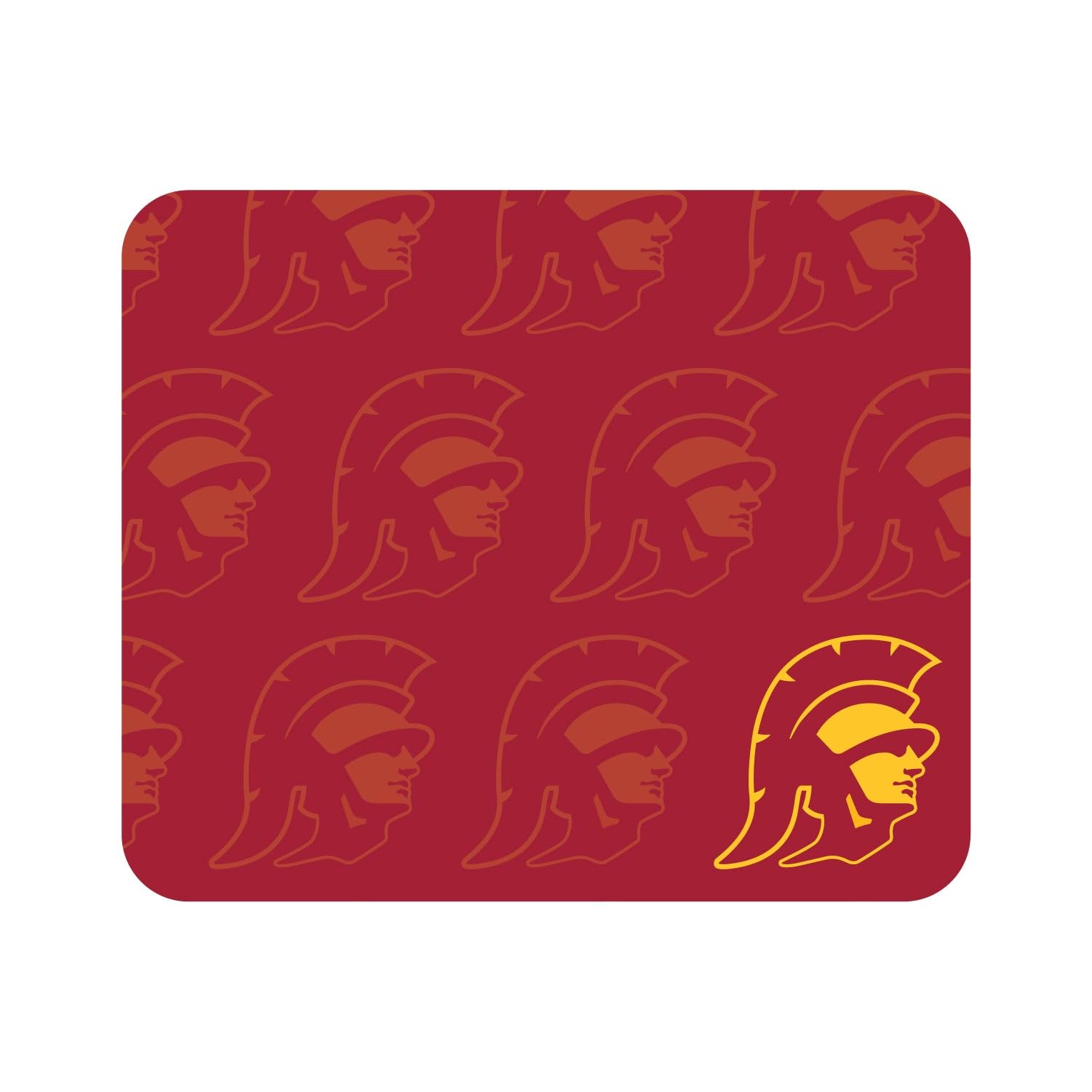 USC Trojans Mouse Pad - Non-Slip Fabric Desk Mat with University of Southern California Logo - Perfect for Gaming, Office & Dorm Room Setup