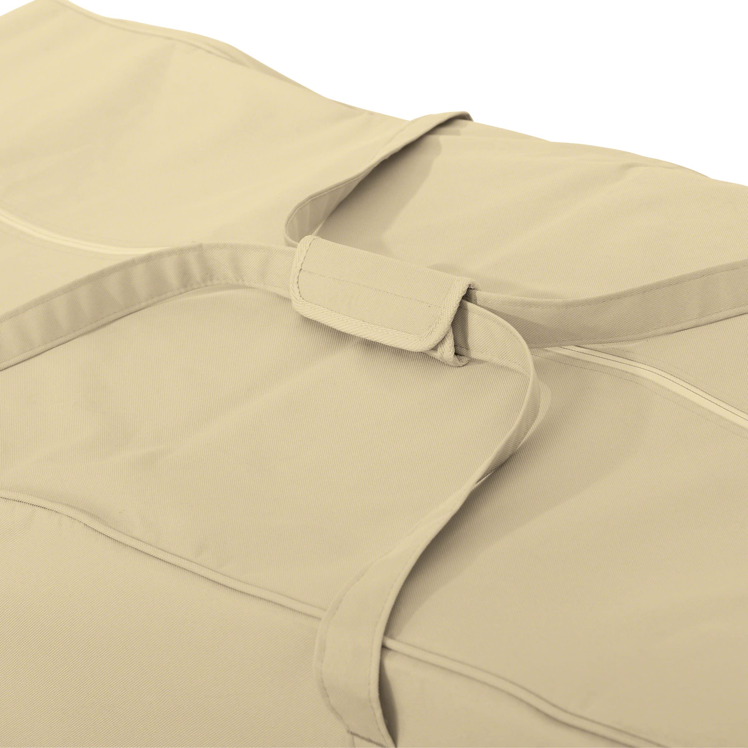Classic Accessories Veranda Water-Resistant 60 Inch Patio Cushion & Cover Storage Bag | Durable Outdoor Furniture Protector for Patio, Deck, and Garden Use