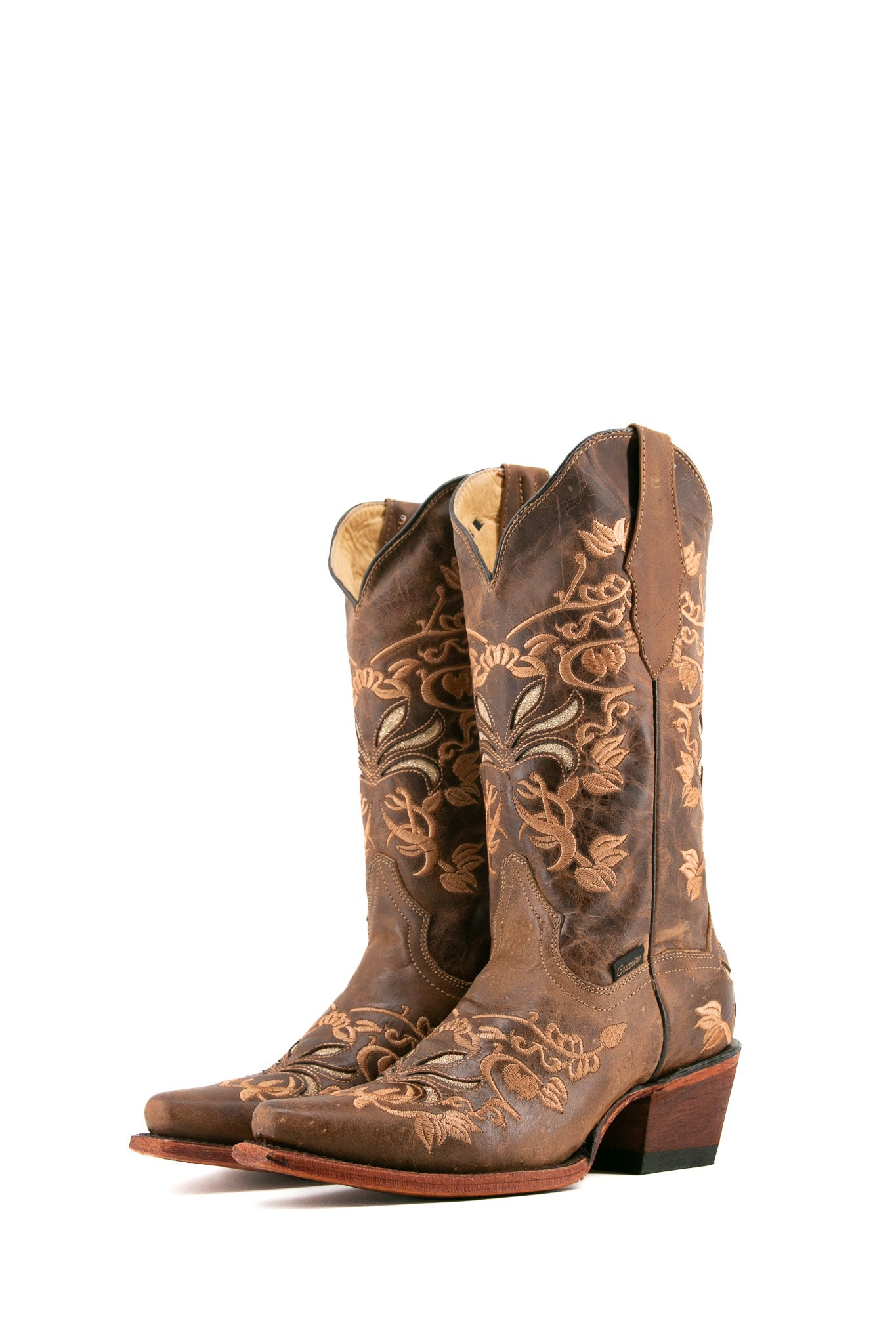 Stylish Autumn Snip Toe Cowgirl Boots for Women - Western Fashion Ankle Boots | Perfect for Fall Rides, Country Concerts & Casual Outfits