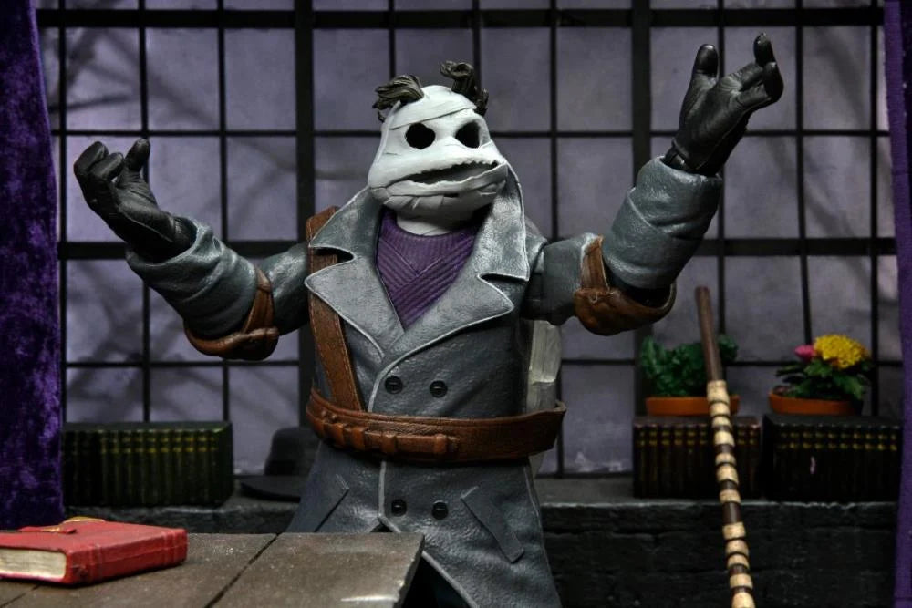 Ultimate Donatello as The Invisible Man - Universal Monsters x Teenage Mutant Ninja Turtles Collectible Action Figure | Perfect for TMNT Fans, Monster Movie Lovers & Display Collections