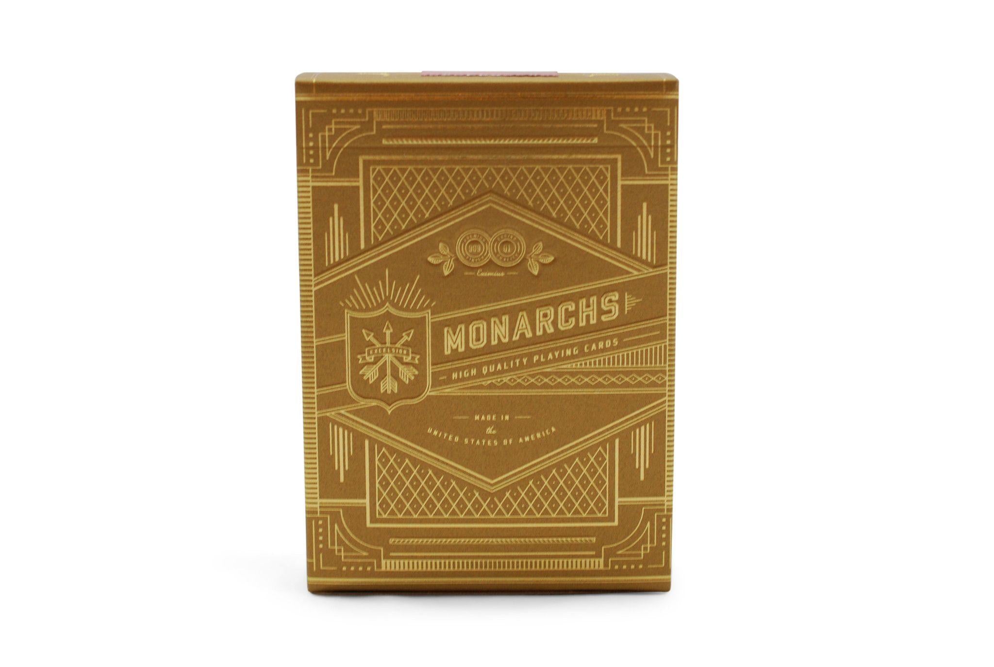 24K Gold Monarch Playing Cards - Premium Luxury Poker Deck for Collectors & Card Games - Perfect for Magic Tricks, Poker Nights & Gifts