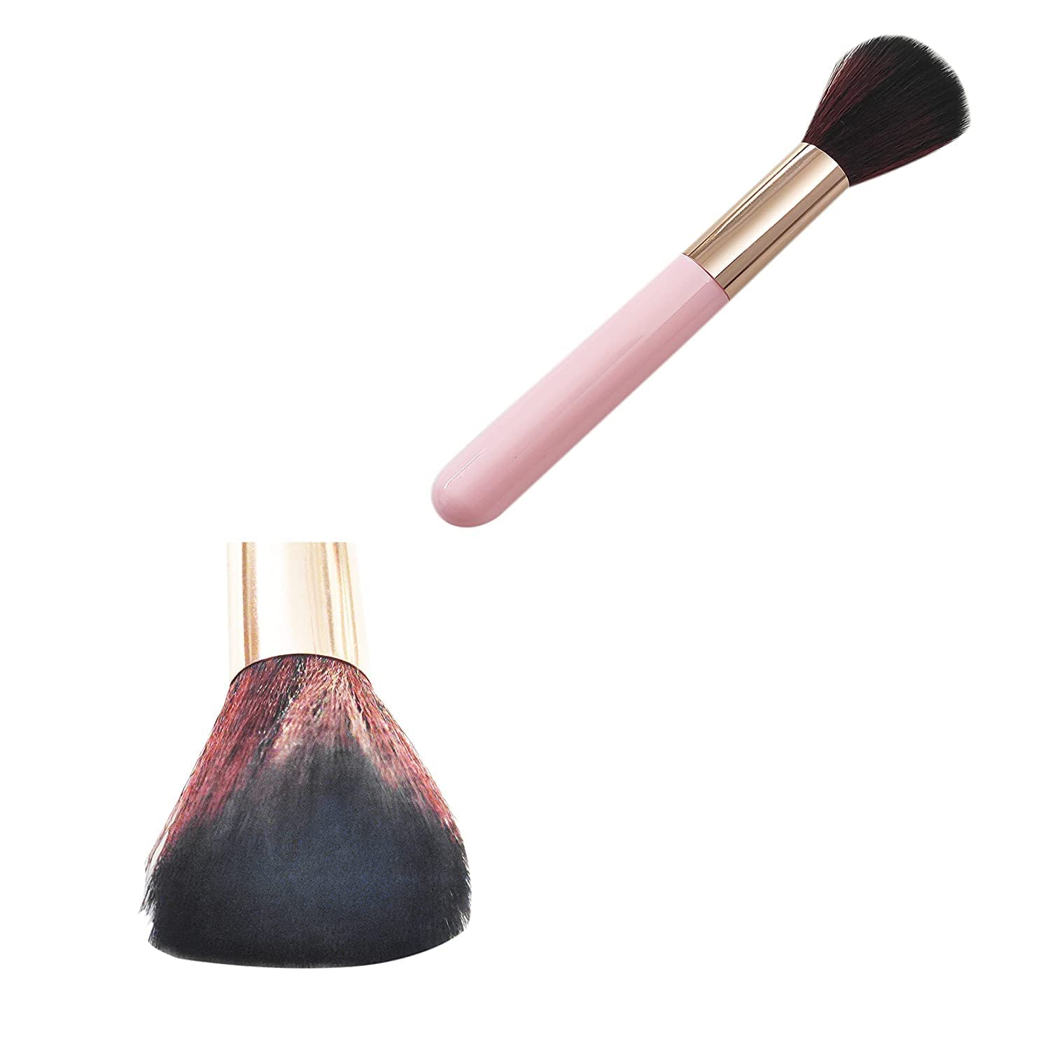 Professional MeeTo Premium Makeup Brush Set for Liquid, Cream & Powder - Dense Bristles for Buffing, Blending & Contouring - Face Foundation Brush (Random Color, 1-Pack) - Perfect for Everyday Makeup & Professional Studio Use