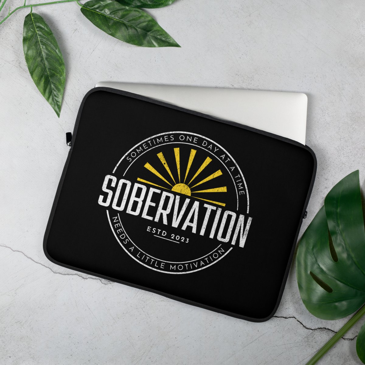 Premium Printed Logo Laptop Sleeve for MacBook & Windows - Lightweight Protective Case for 13-15 Inch Laptops - Perfect for Work, School & Travel Accessories