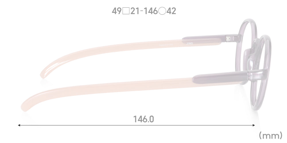 JINS x Patricia Urquiola U029 368 Eyeglasses - Stylish Designer Frames for Women & Men | Perfect for Work, Reading & Everyday Fashion