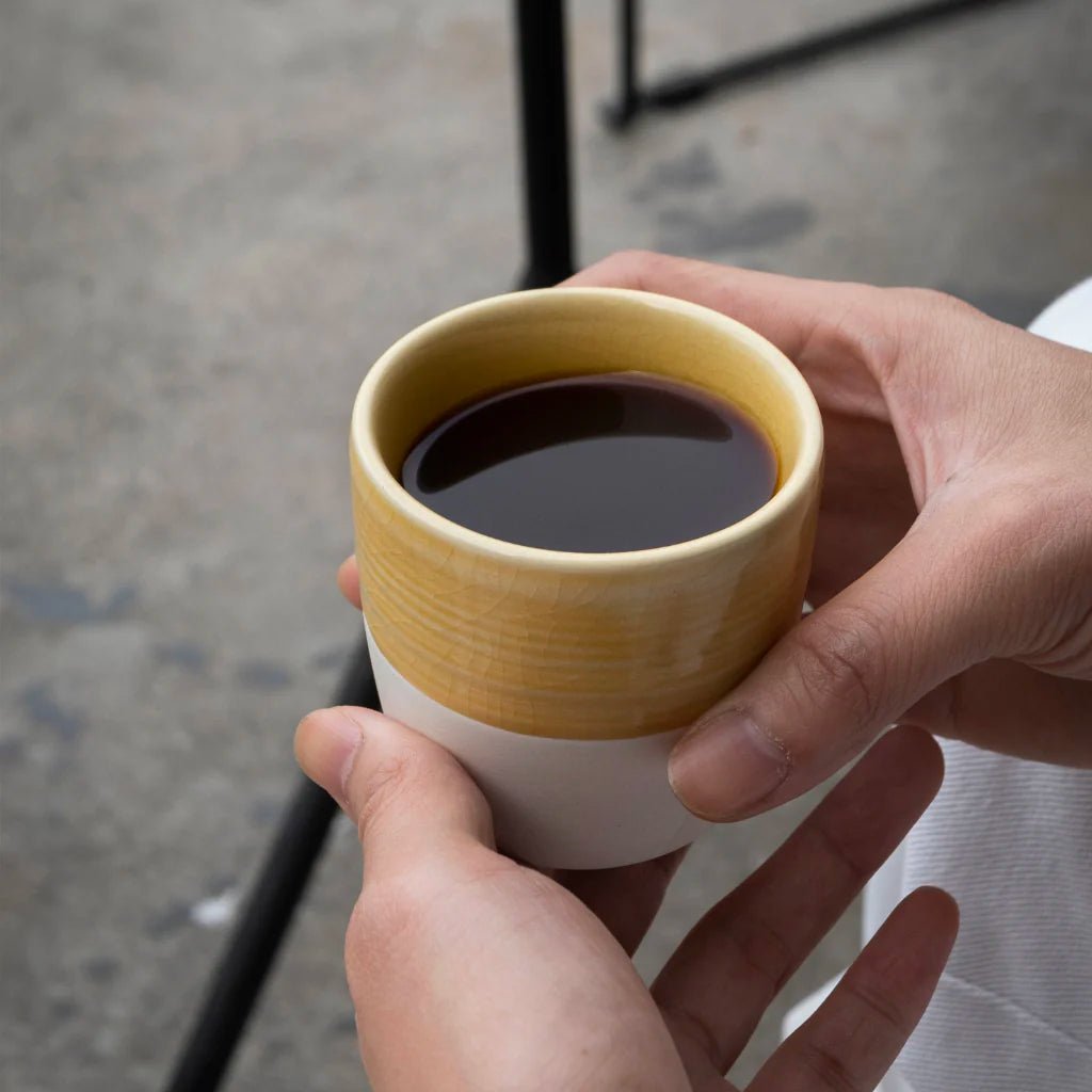 Loveramics Dale Harris 80ml Espresso Cup - Premium Ceramic Coffee Cup for Home, Cafe & Restaurant Use - Perfect for Espresso, Cappuccino & Latte