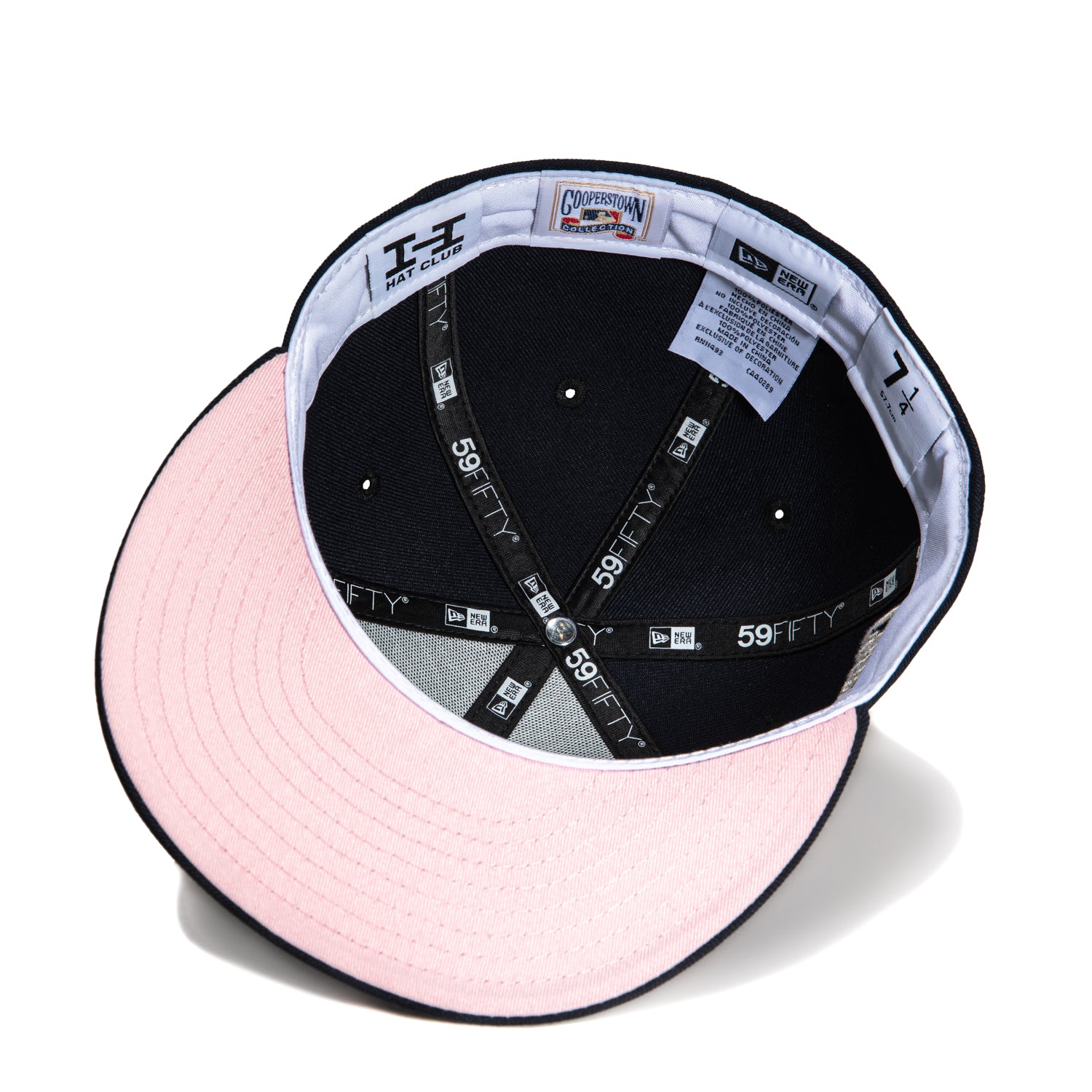 New Era 59Fifty New York Yankees Cooperstown Collection Patch Hat - Navy Blue Fitted Baseball Cap for Men - Perfect for Yankees Fans, Game Day & Streetwear Fashion