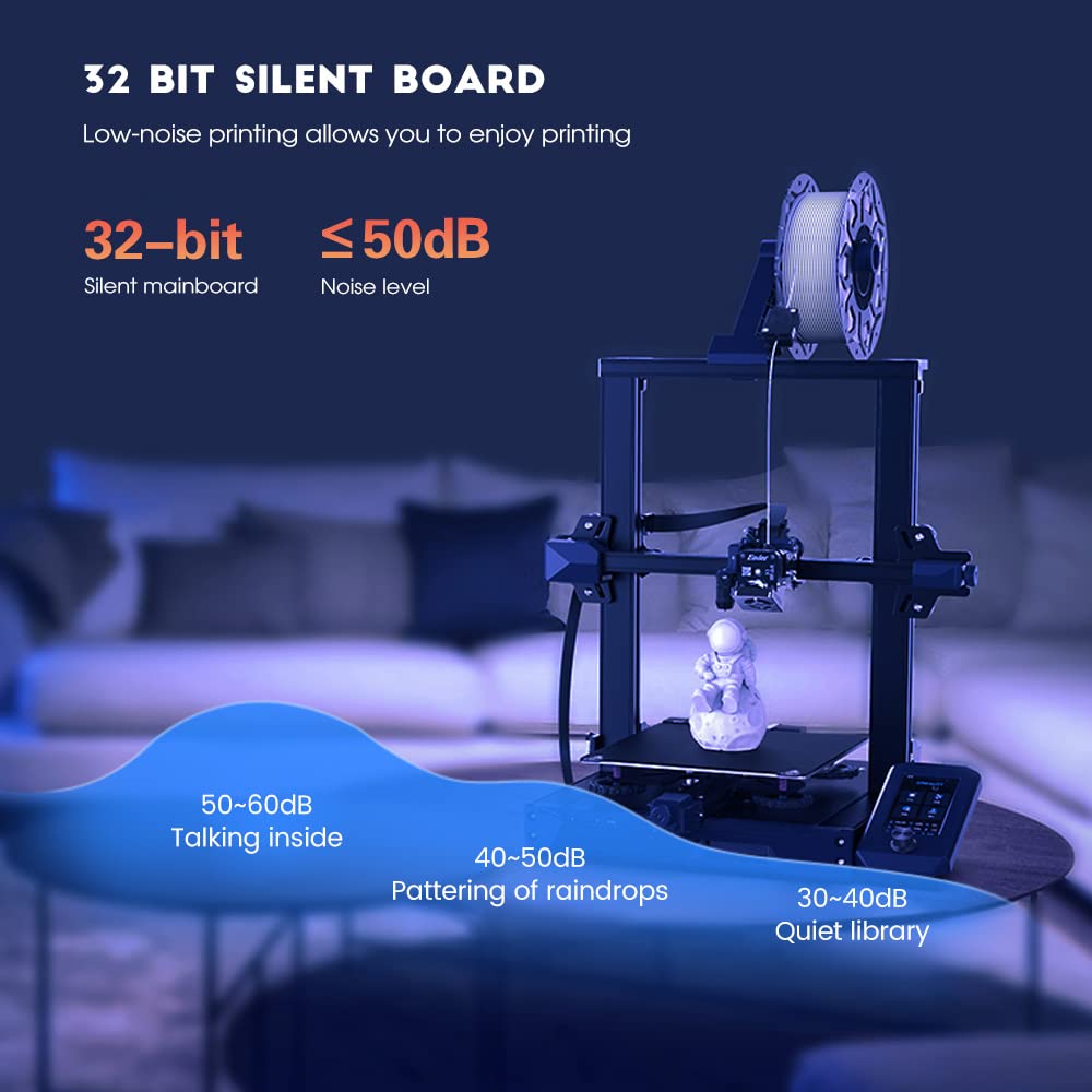 Official Creality Ender 3 S1 3D Printer with Direct Drive Extruder | CR Touch Auto Leveling | High Precision Double Z-Axis | Silent Board | 8.6x8.6x10.6in Build Size | Upgraded Ender 3 V2 for Beginners | Perfect for Home DIY, Prototyping & Educational Projects