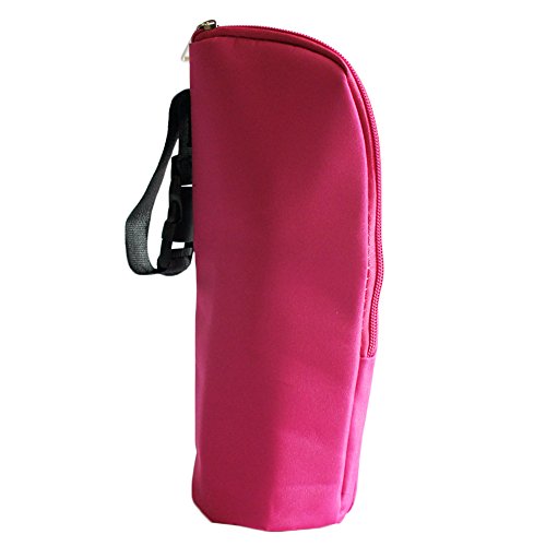 Sanwood Baby Bottle Warmer Bag - Insulated Thermal Feeding Bottle Holder for Stroller & Travel - Perfect for On-the-Go Moms (4 Pack) | Keep Milk Warm During Outings, Park Visits & Road Trips