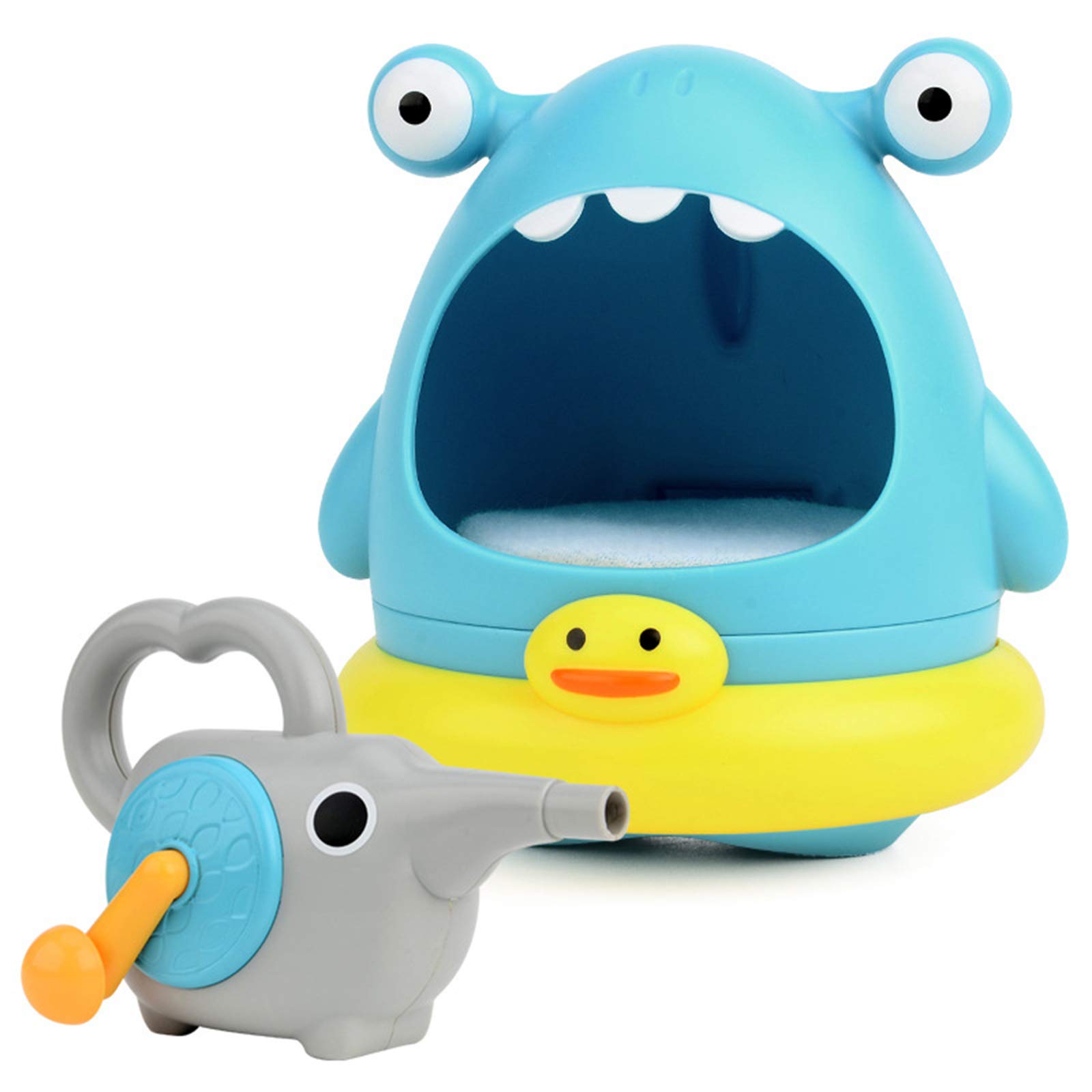 Upgraded Bubble Bath Maker Toy for Toddlers - Cute Cartoon Animal Design Manual Bubble Machine for Bathtub Fun | Perfect Bath Time Entertainment for Kids & Sensory Play