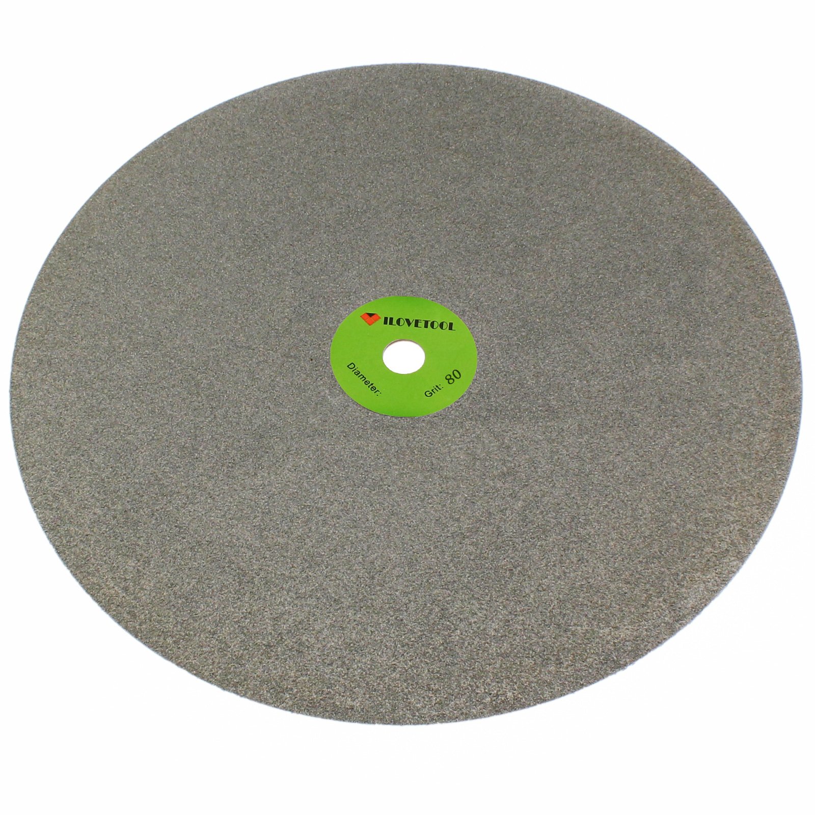 ILOVETOOL 600mm Diamond Grinding Disc Wheel - 100 Grit Coarse Flat Lap Disc for Stone, Glass & Metal Polishing - Perfect for Lapidary, Jewelry Making & DIY Projects