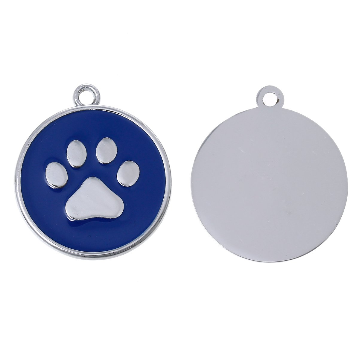Sparkling Dog Paw Print Charm Pendant Necklace for Women - Elegant Pet Lover Jewelry Gift for Dog Owners, Perfect for Daily Wear, Date Nights & Special Occasions