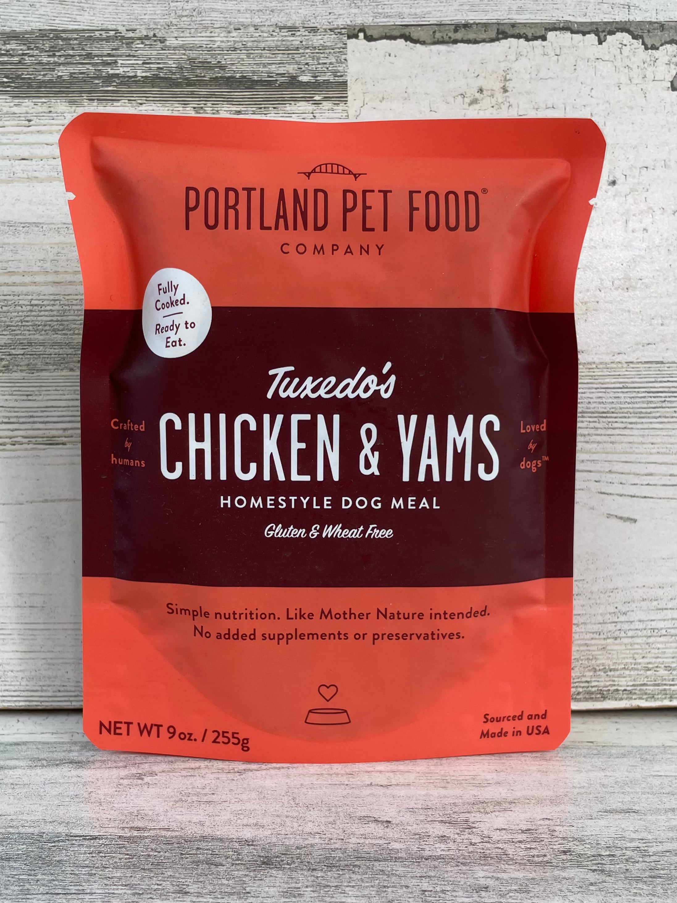 Premium Portland Pet Food - Tuxedo's Chicken & Yams Recipe for Dogs - Grain-Free, High-Protein Dry Dog Food - Perfect for Adult Dogs & Sensitive Stomachs - Ideal for Daily Meals, Training Treats & Weight Management