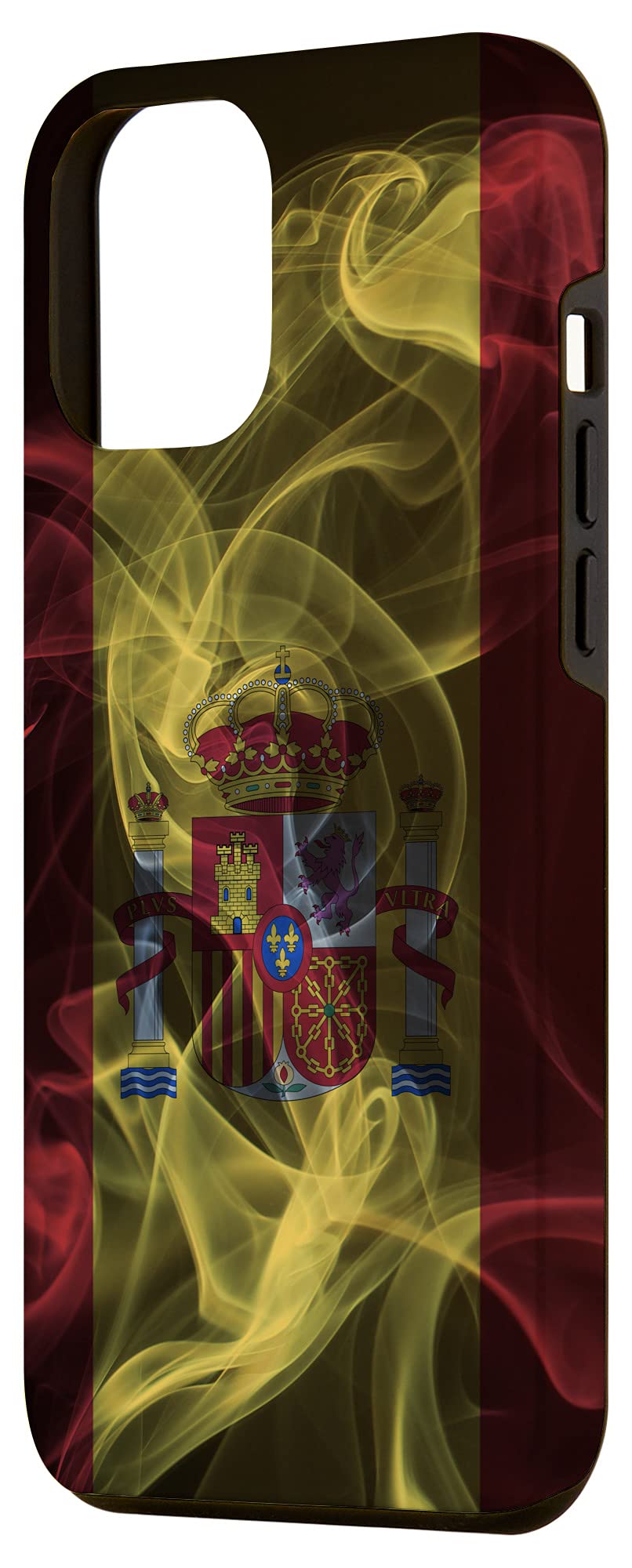 iPhone 12 Pro Max Case - Smoky Spain Flag Design, Premium Protective Cover for Spanish Pride | Perfect for Travel, Gifts & National Celebrations