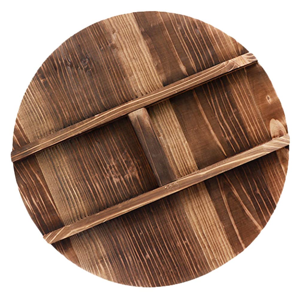 Cabilock Wooden Pot Lid Holder - 1pc Splice Protection for Cooking Utensils, Kitchenware & Household Pots | Perfect for Stovetop Cooking, Soup Making & Pot Protection