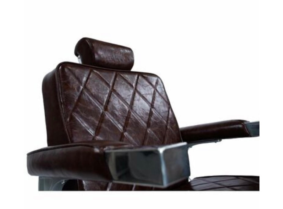 Professional King Barber Chair - Heavy Duty Hydraulic Adjustable Salon Styling Chair for Men & Women - Perfect for Barbershops, Salons, and Home Grooming Stations