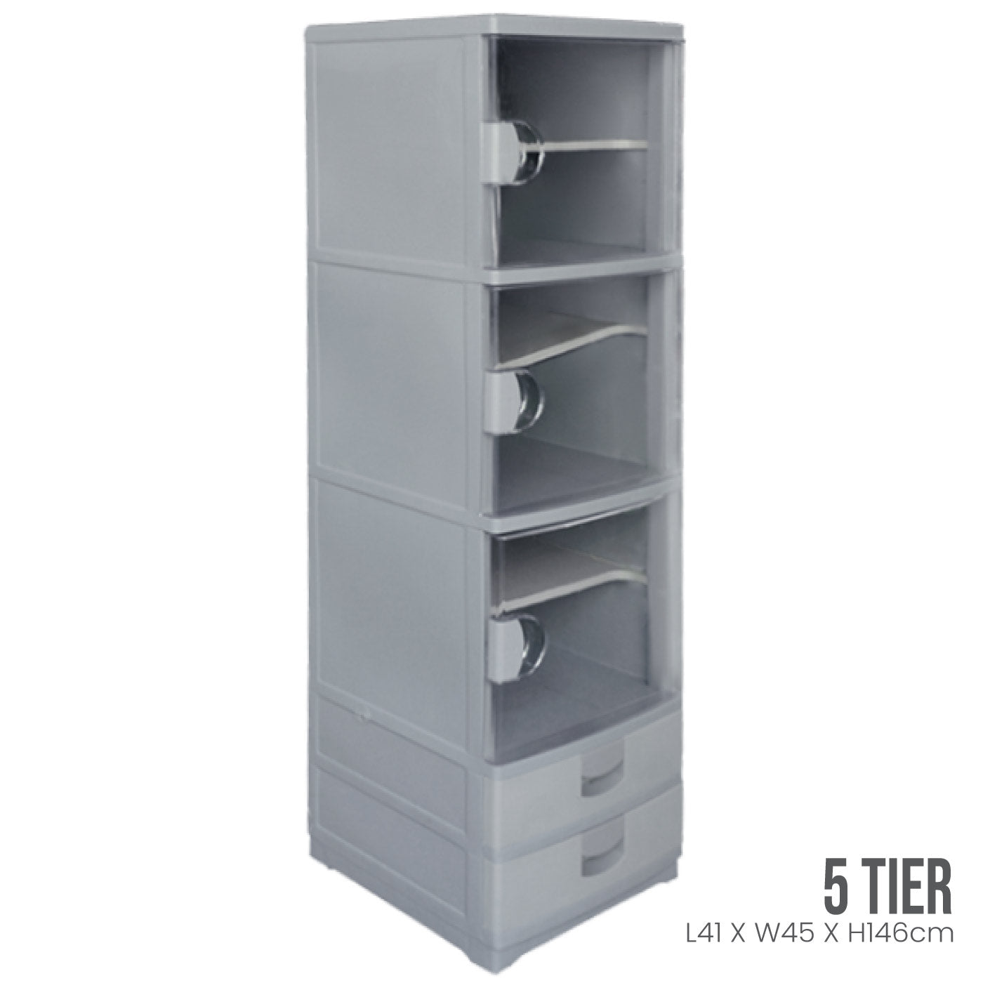 5-Tier Corina Organizer - Space-Saving Storage Shelf for Kitchen, Bathroom, or Office (Model 810 5) - Perfect for Organizing Spices, Toiletries, or Office Supplies