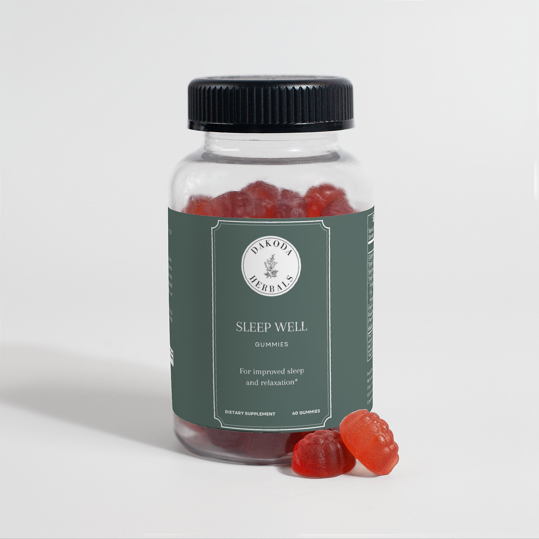 Sleep Well Gummies for Adults - Natural Melatonin Sleep Aid for Better Rest - Perfect for Nighttime Relaxation & Stress Relief