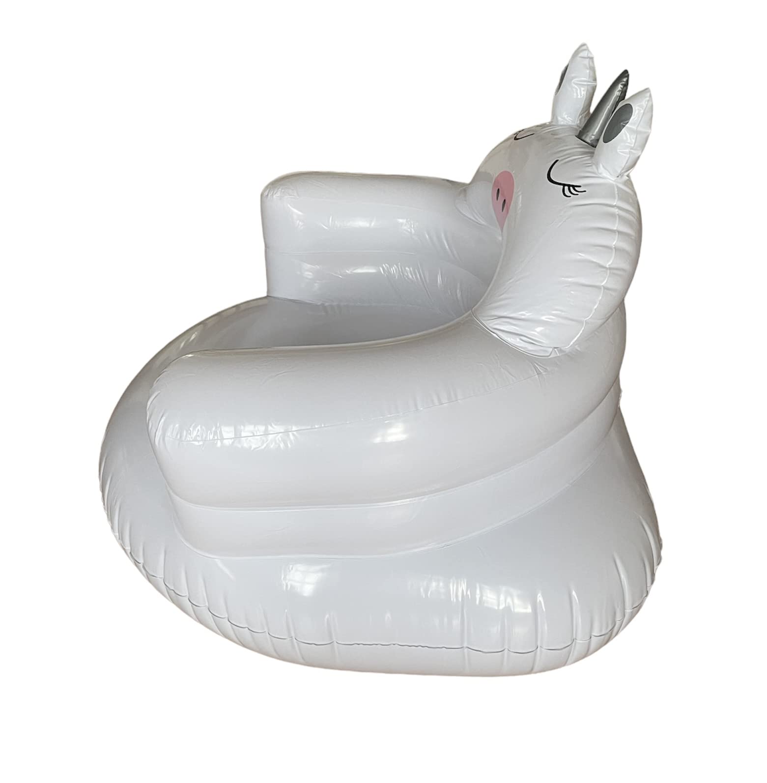 KANYAN Unicorn Chair for Kids - Soft Toddler Bean Bag Chair with Air Filling, Perfect for Girls' Room, Reading Nook, Playtime & Relaxation | Pink & Purple Fantasy Design