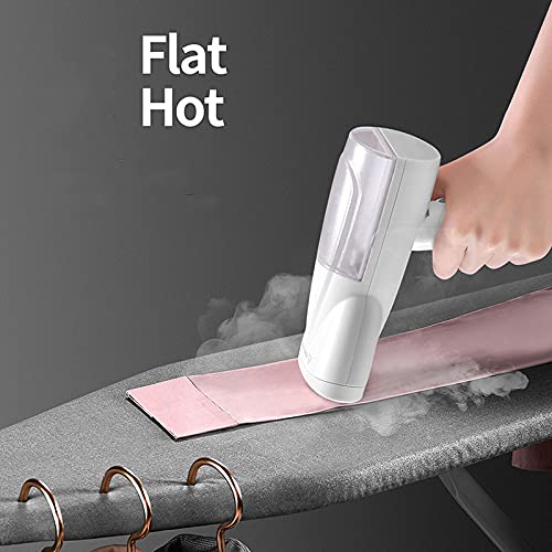 Portable Handheld Garment Steamer for Clothes - Compact Travel Steamer Iron for Wrinkle Removal - Perfect for Home, Travel, and Office Use