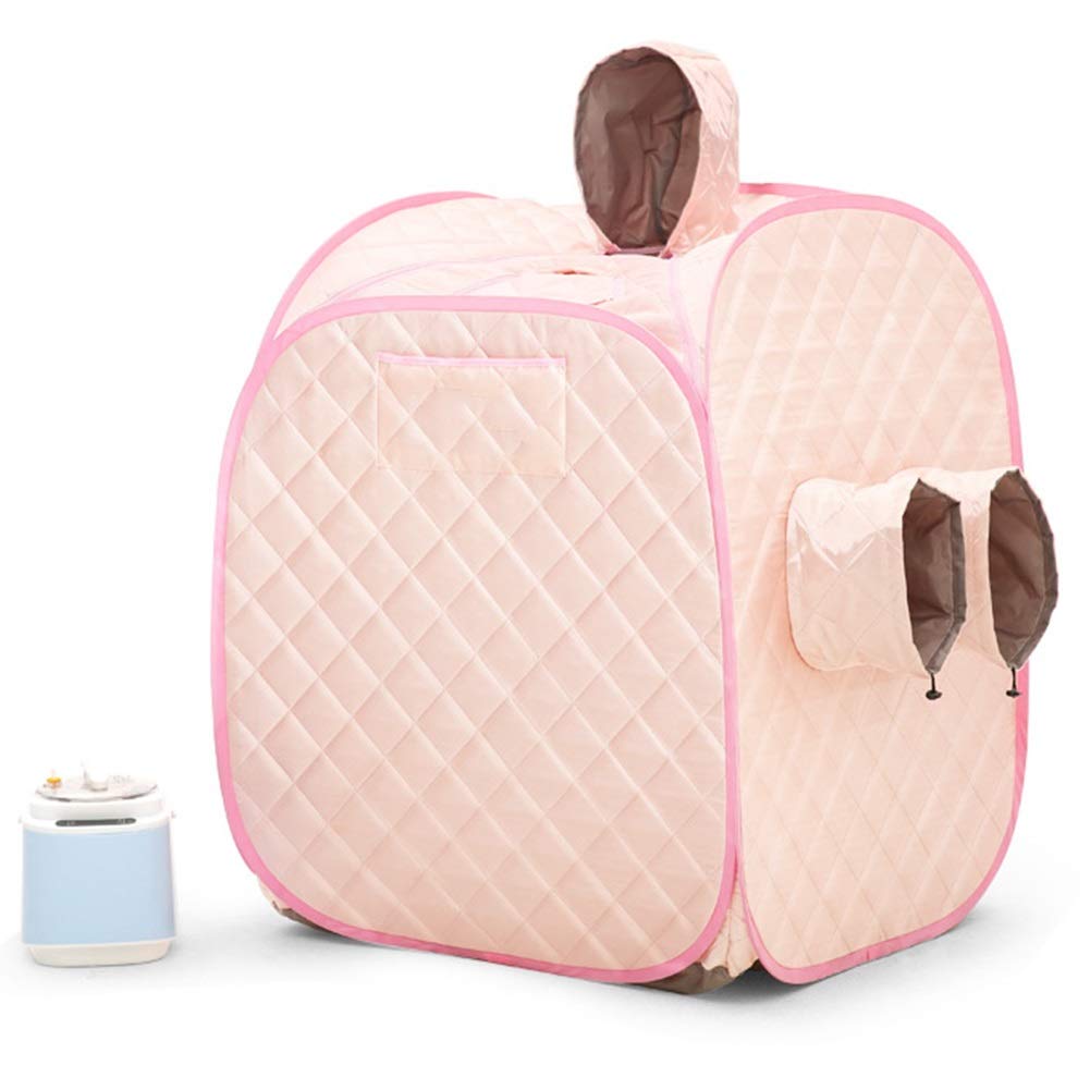 Portable Steam Sauna Tent for Weight Loss & Skin Care - Full Body Sauna Cabin with Face Steamer, Home Spa Therapy for Relaxation & Detox (Silver) - Perfect for Home Use, Gym Recovery & Beauty Treatments