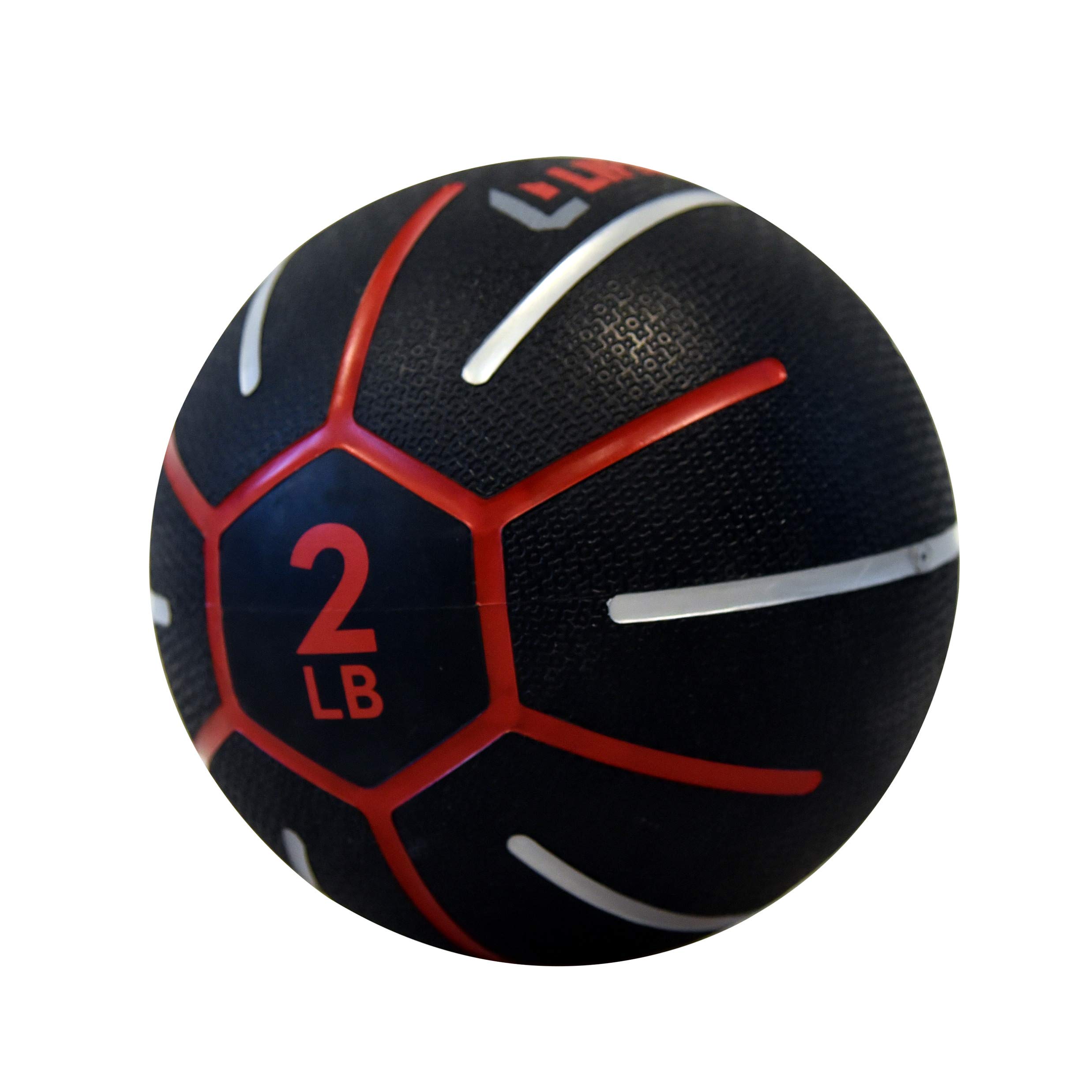 Medicine Ball for Strength & Stability Training - Non-Slip Textured Surface with Light Bounce - Durable Home Gym Equipment for CrossFit, Yoga & Functional Fitness Workouts