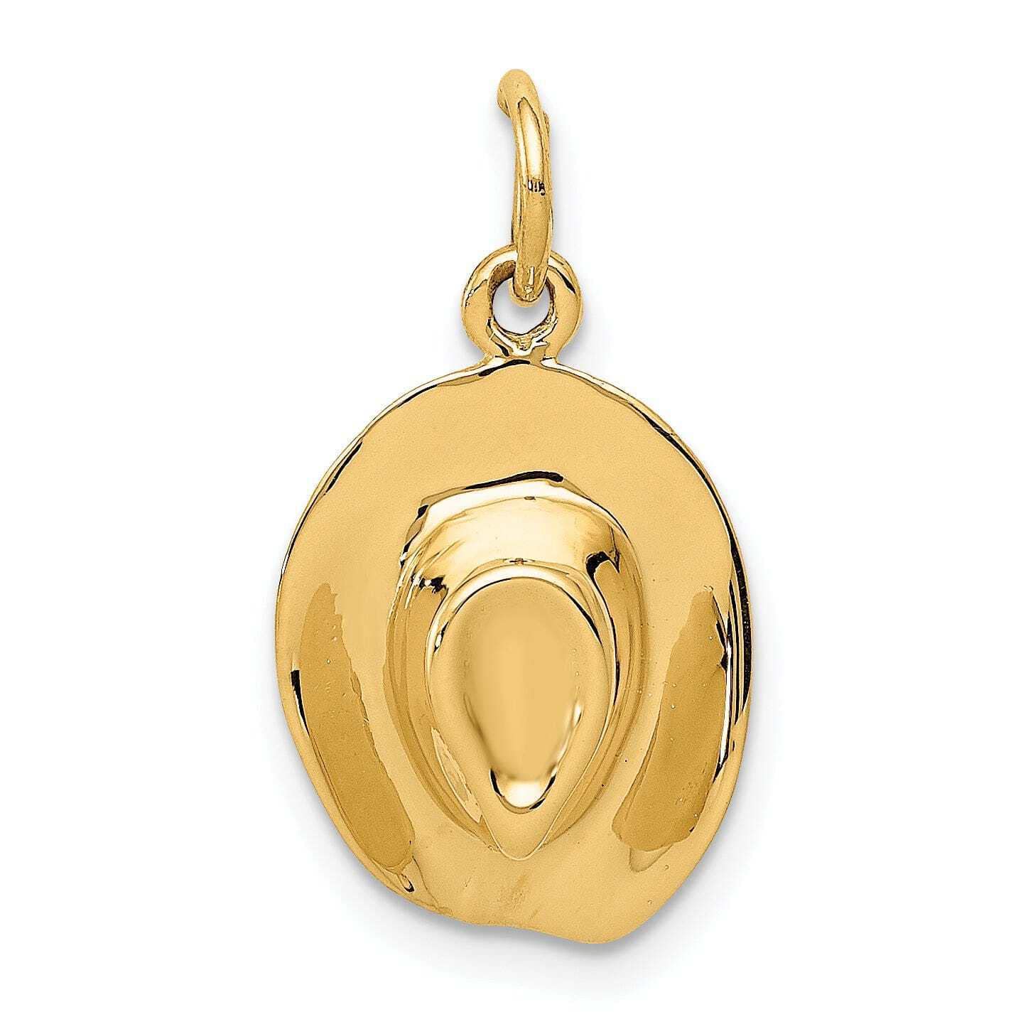 14K Gold Hat Charm - Elegant & Durable Core Gold Hat Jewelry for Baseball Caps & Fashion Accessories | Perfect for Gifts, Parties & Everyday Wear