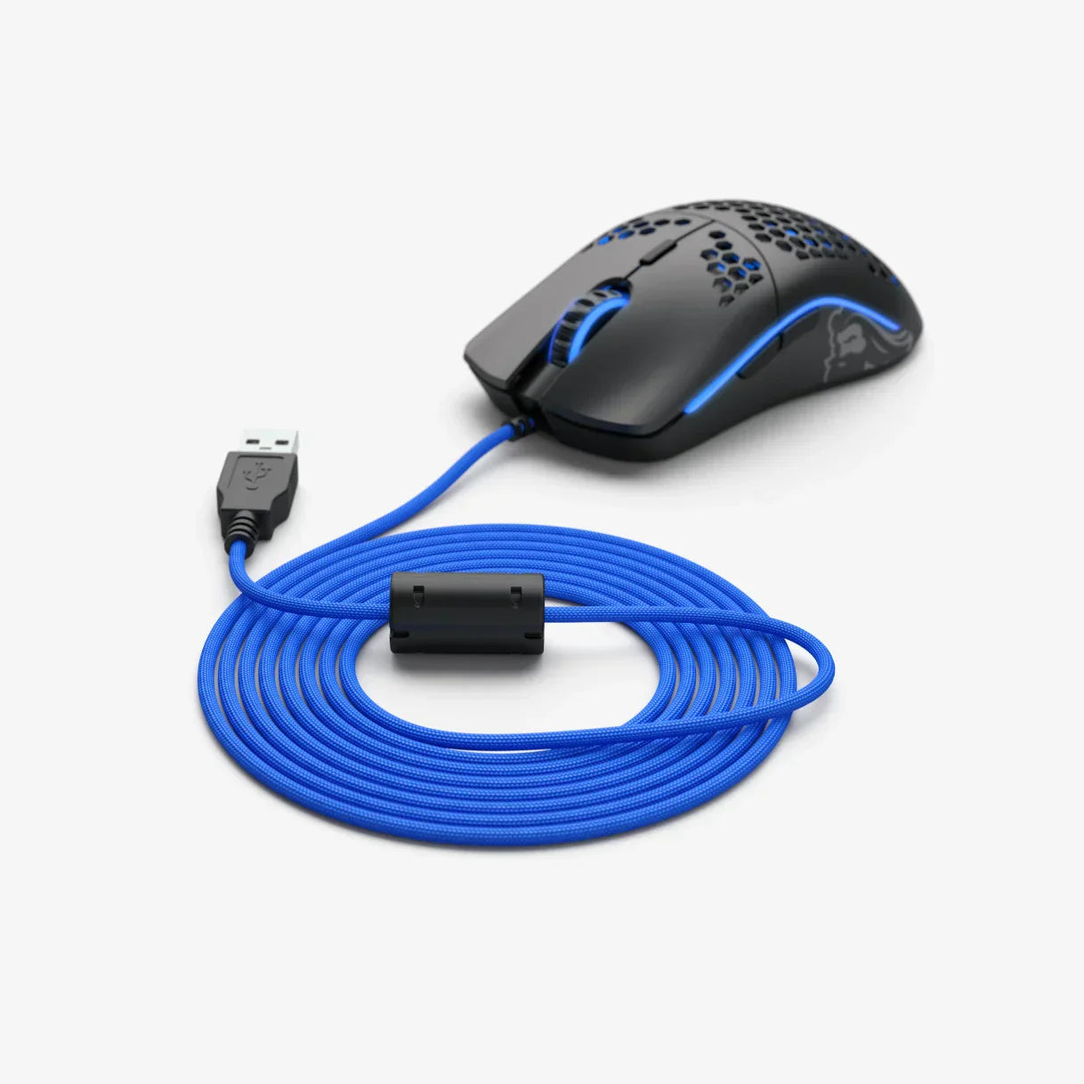 High-Speed Braided USB Cable for Gaming Mice - Durable Nylon Cord for PC, Laptop & Office Use - Perfect for Esports, Work & Home Setup