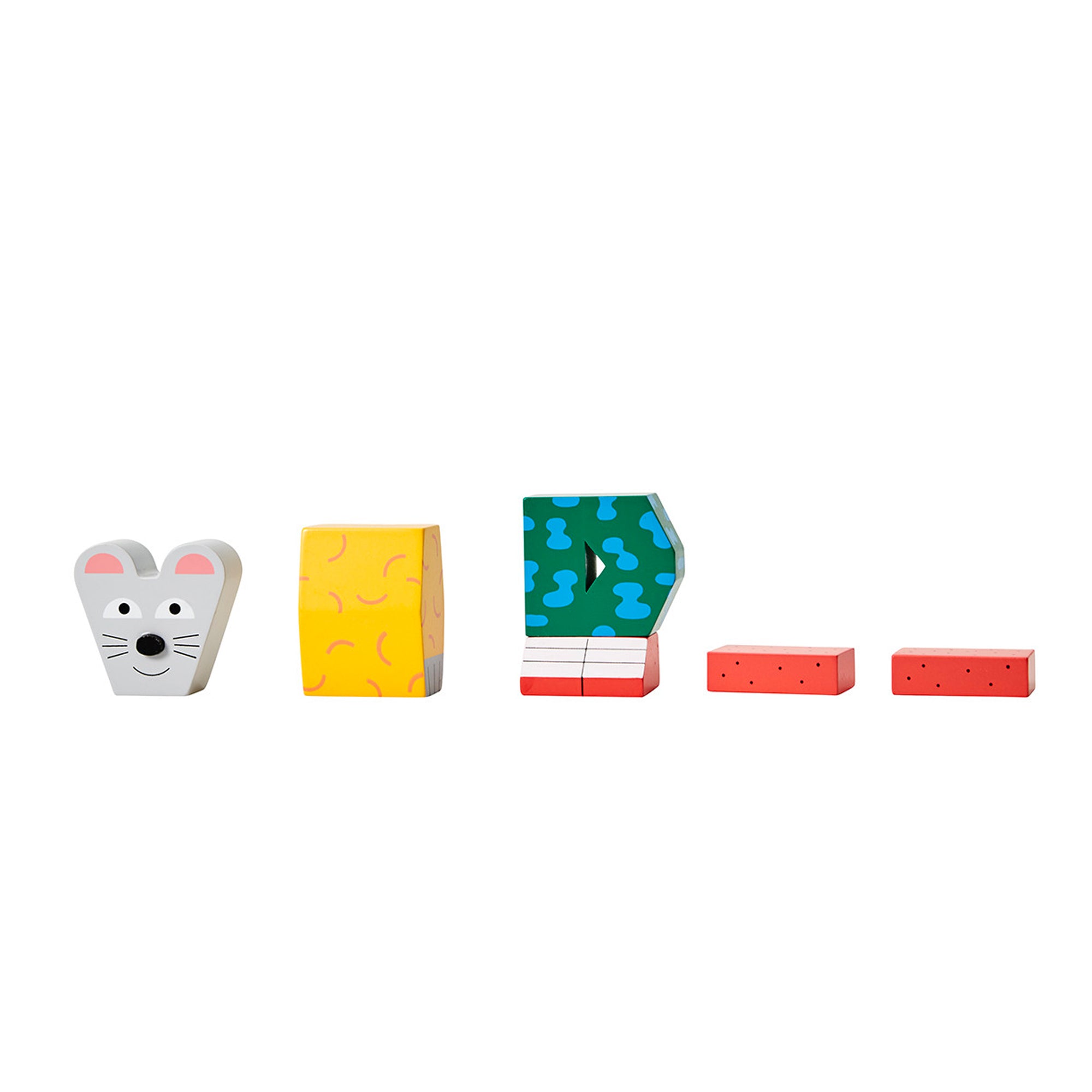 Rementer: Block Party Mouse - Fun & Interactive Cat Toy for Indoor Play - Perfect for Playtime, Training & Bonding with Your Feline Friend