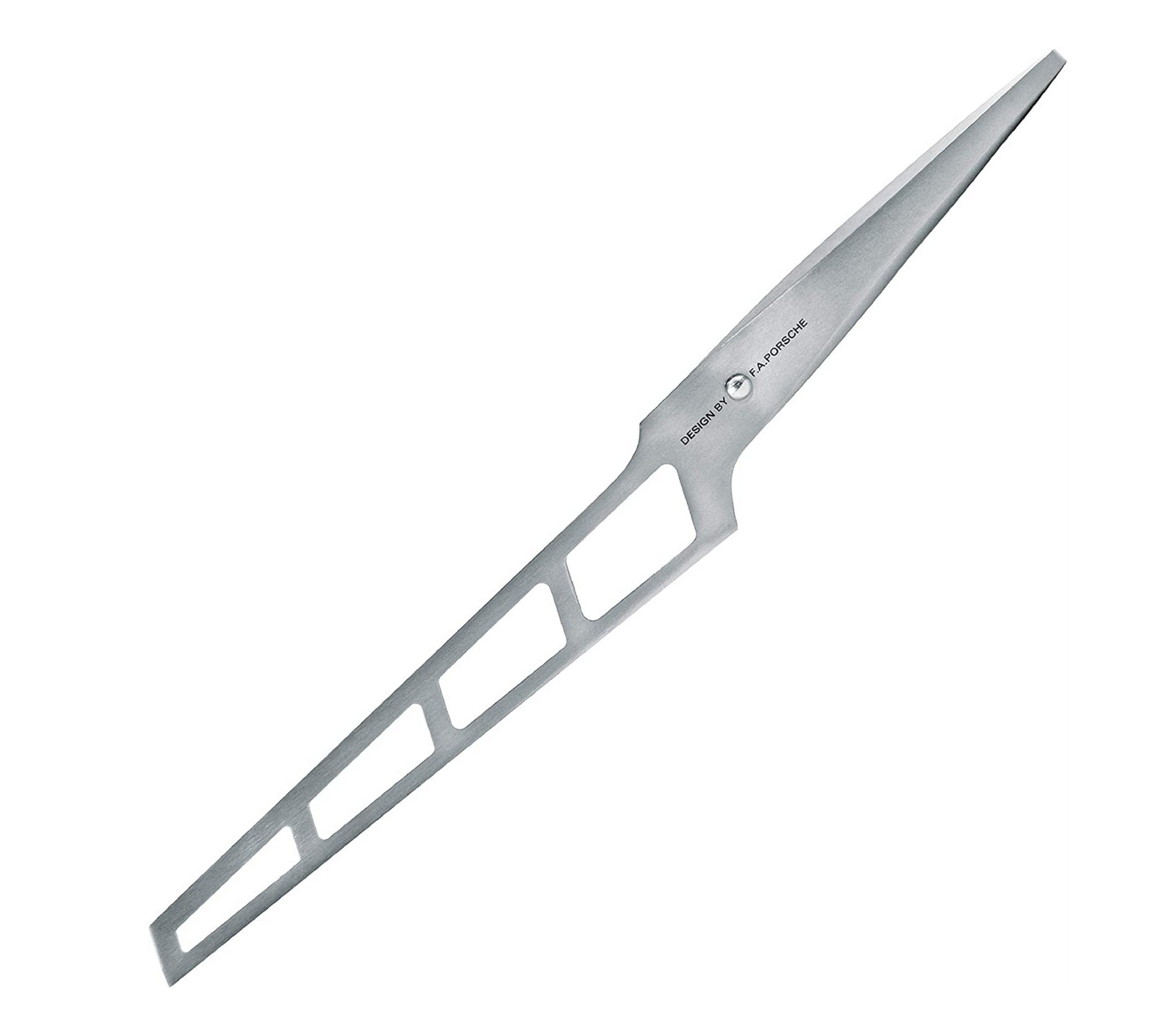 Chroma Type 301 Stainless Steel Cheese Knife - Designed by F.A. Porsche P37 - Premium Kitchen Cutlery for Cheese Boards, Charcuterie & Gourmet Dining