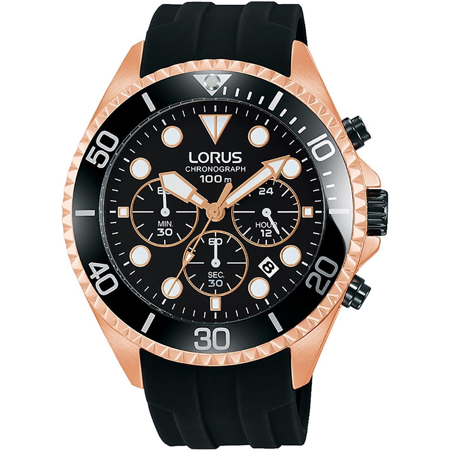 LORUS SPORT RT322GX9 Men's Digital Watch - Waterproof, Durable & Stylish for Running, Swimming & Outdoor Activities