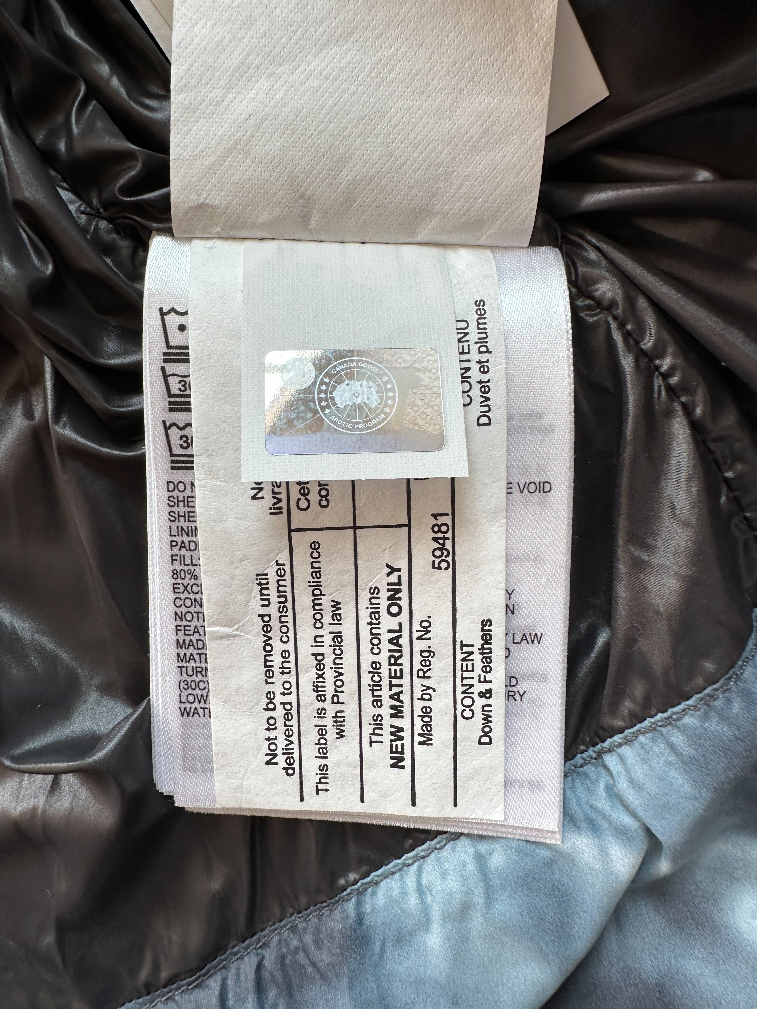 Canada Goose Haze Harbord Black Label Men's Waterproof Winter Jacket - Warm Parka Coat for Extreme Cold Weather - Perfect for Snowboarding, Skiing & Outdoor Adventures