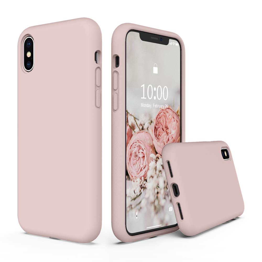Premium Liquid Silicone Phone Case for iPhone X & iPhone Xs (5.8